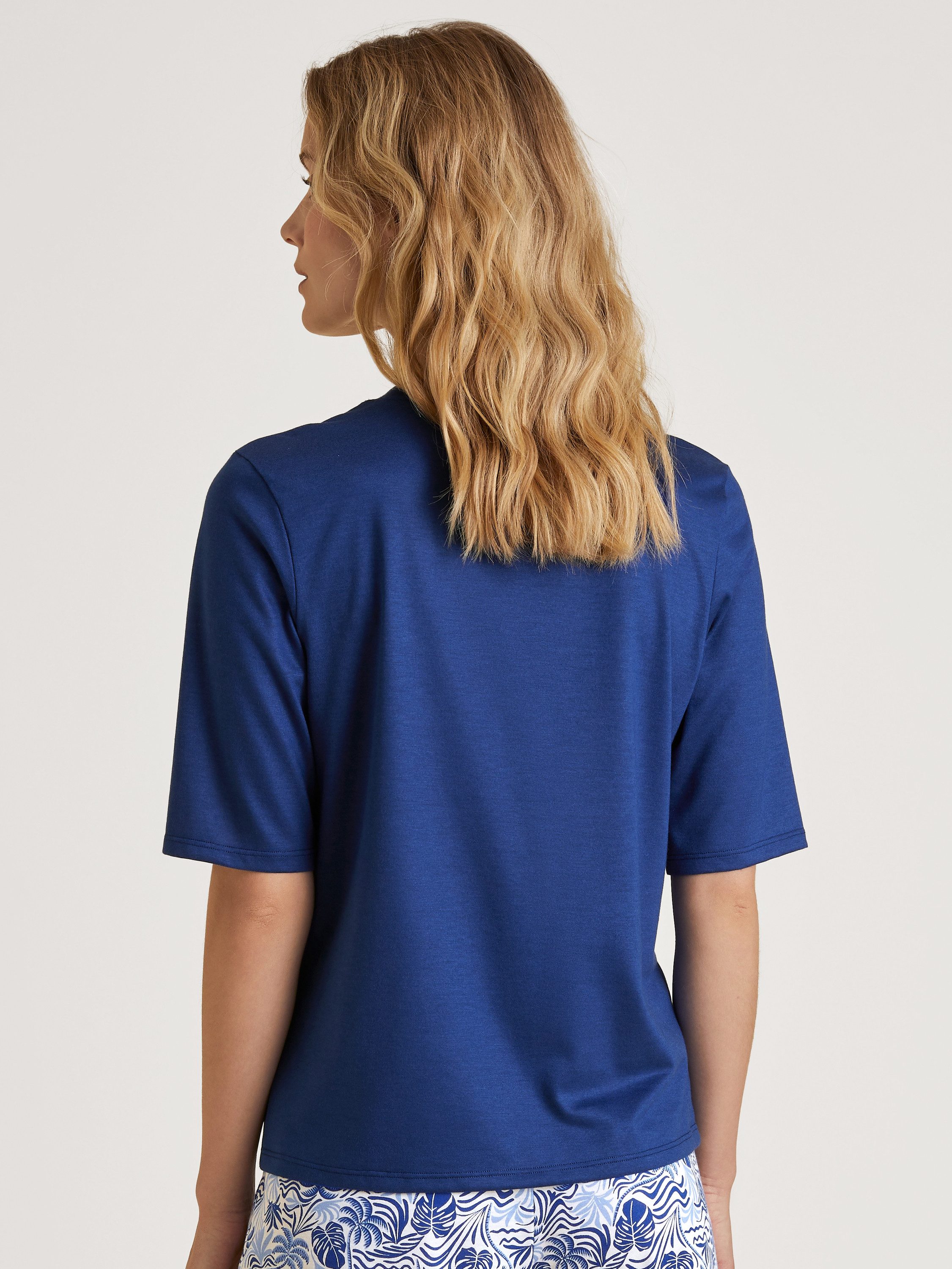 CALIDA Kurzarmshirt Favourites Damen (1-tlg) temperaturausgleichend und atmungaktiv
