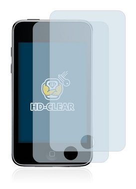BROTECT Schutzfolie für Apple iPod Touch (2. Gen), Displayschutzfolie, 2 Stück, Folie klar