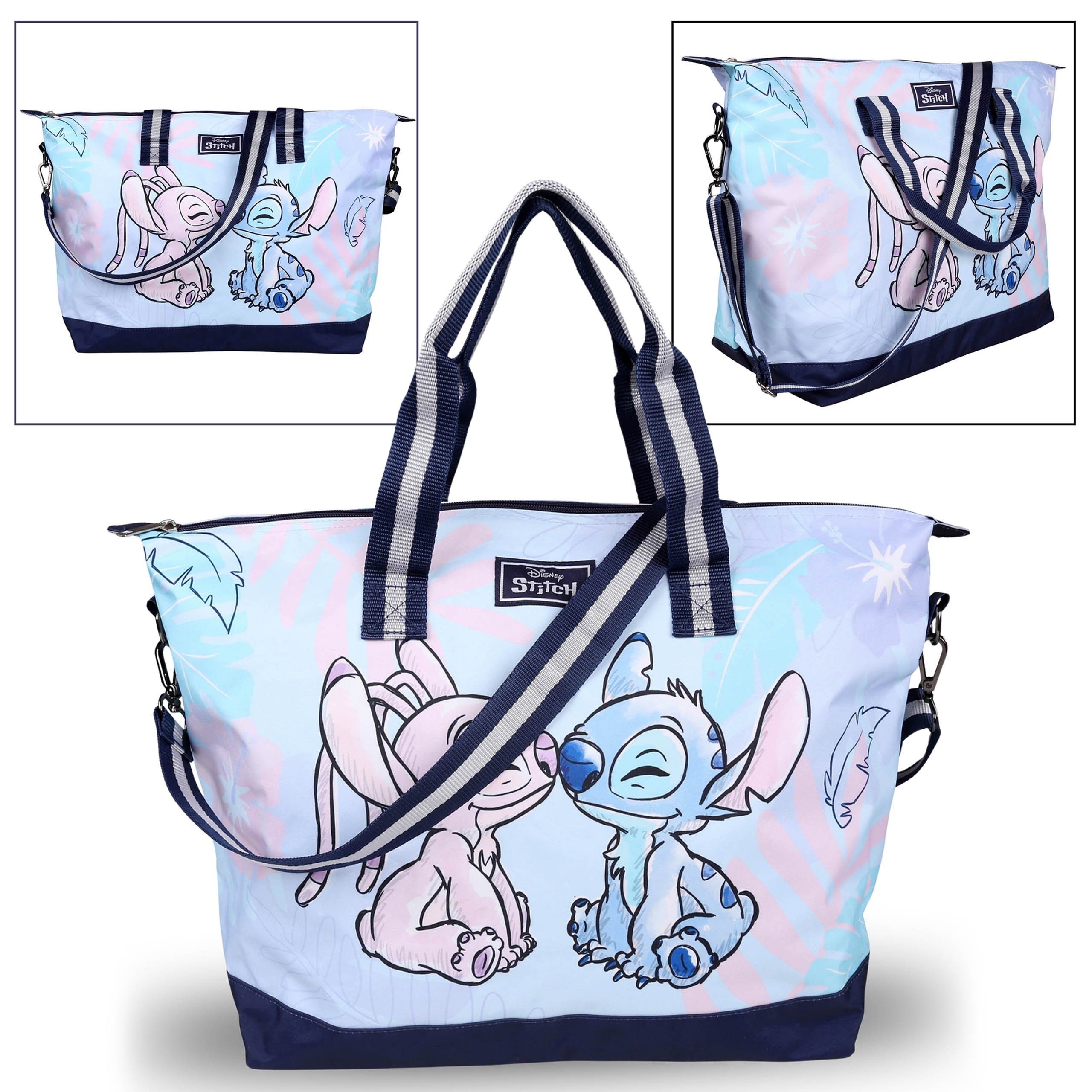 Sarcia.eu Reisetasche Stitch Disney Blaue Stoff-Reisetasche, günstig online kaufen