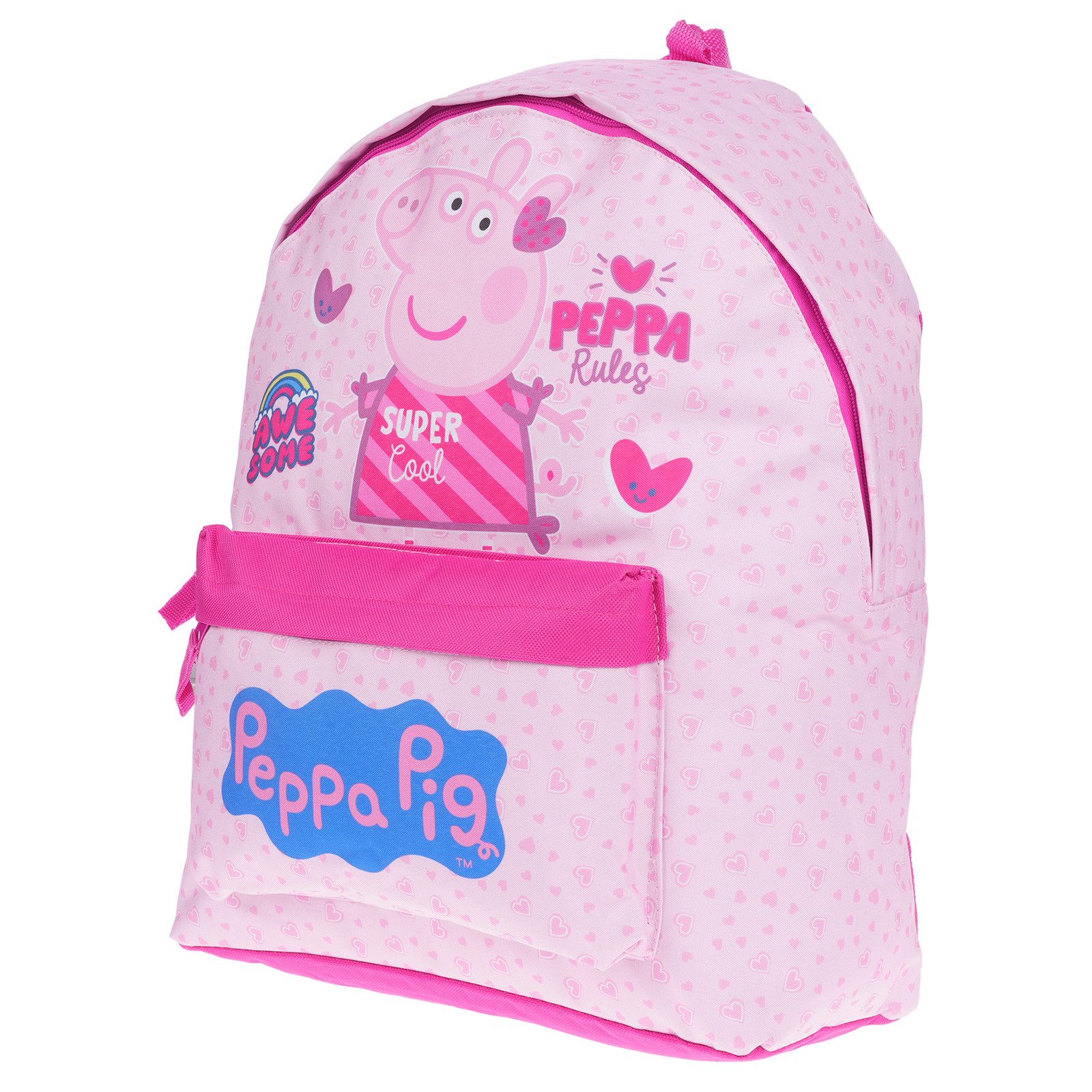Christian Wippermann Cityrucksack Peppa Wutz Rucksack Kinderrucksack Tasche Kindergarten (einzeln), Schule Pig