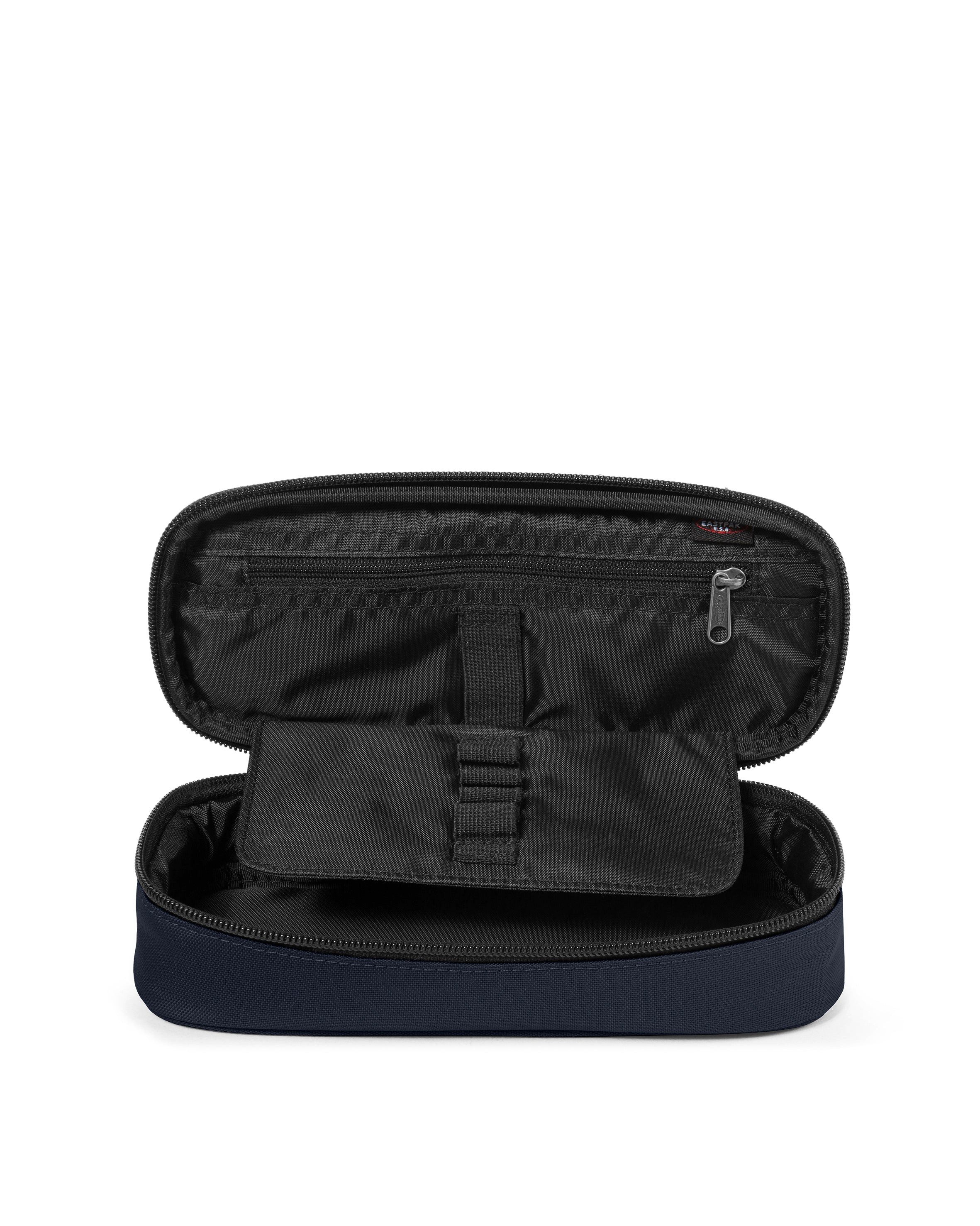 Eastpak Schreibgeräteetui OVAL SINGLE, Schulmäppchen, Federmäppchen im praktischen Design mit Logo-Patch