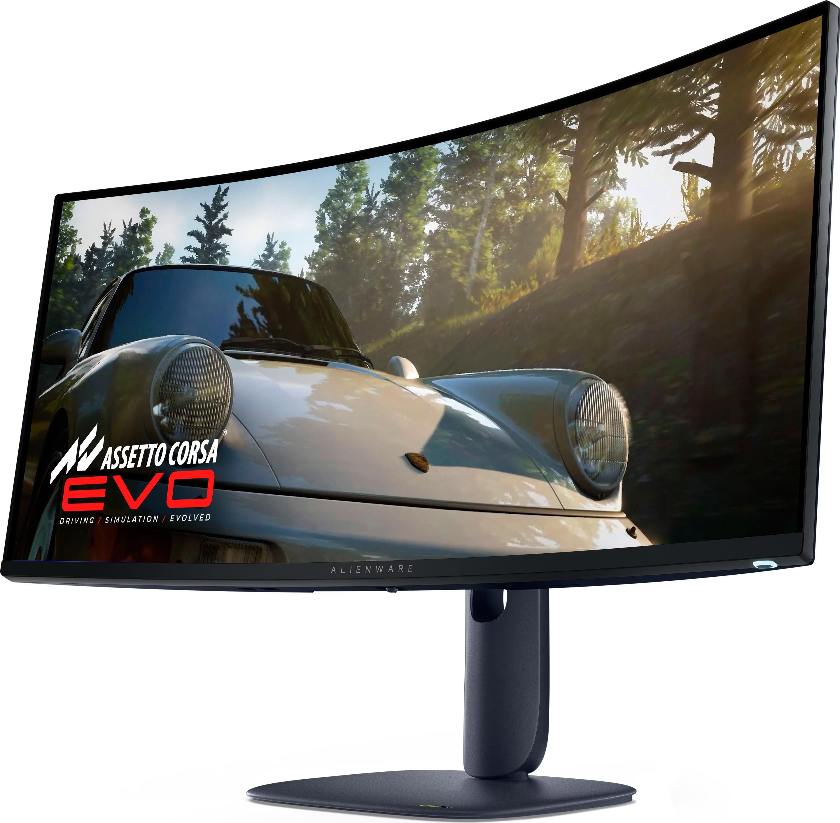Dell Alienware AW3425DW Curved-Gaming-Monitor (86,8 cm/34 ", 3440 × 1440 Pixel px, UWQHD, 0,03 ms Reaktionszeit, 240 Hz, QD-OLED, Gebogenes QD-OLED, 240 Hz, G-SYNC/FreeSync, Anti-Glare, AlienFX)