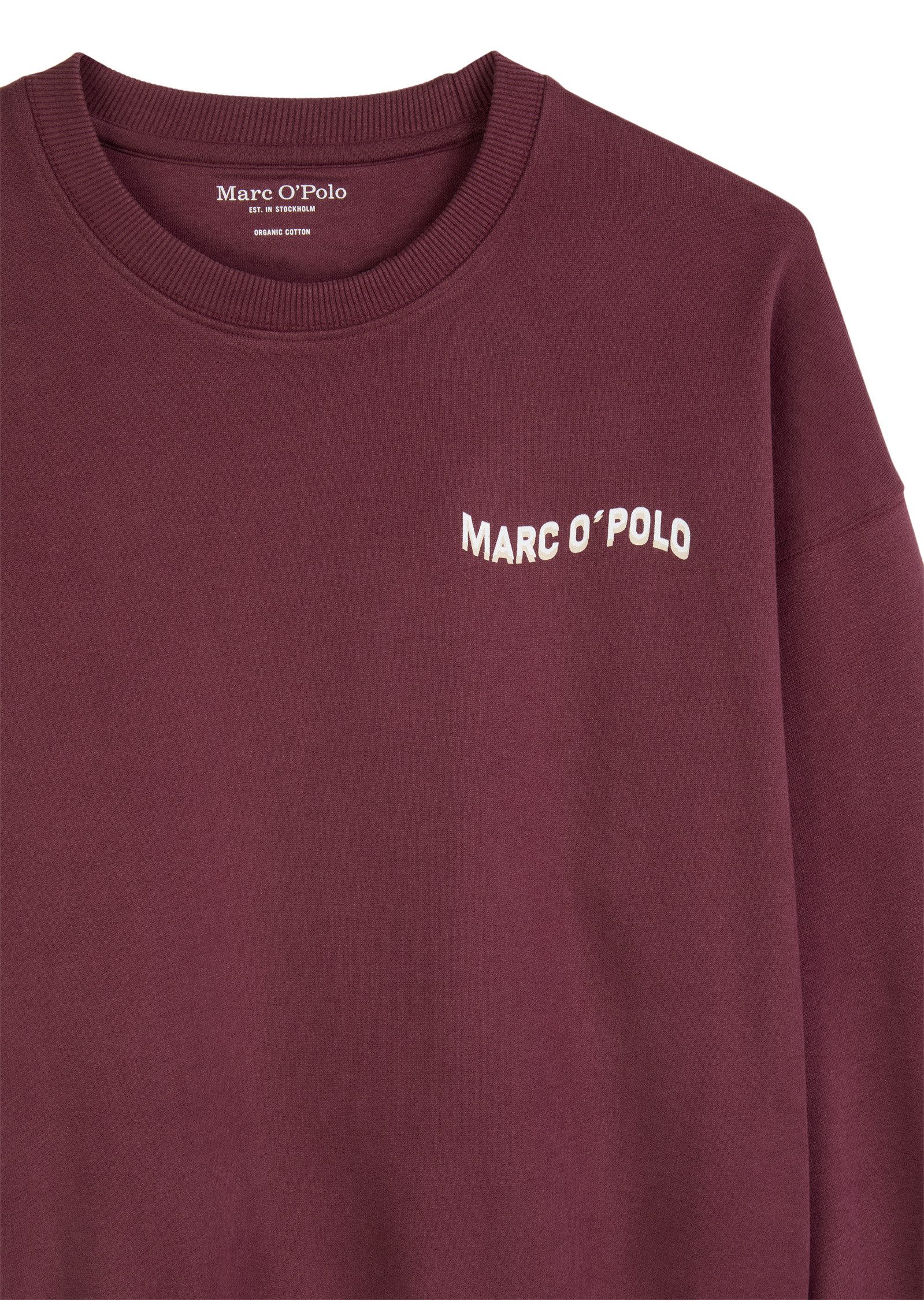 Marc O'Polo Sweatshirt aus Bio-Baumwolle günstig online kaufen