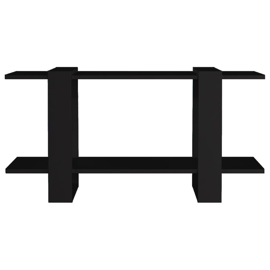 vidaXL Bücherregal Bücherregal Schwarz 100x30x51 cm günstig online kaufen