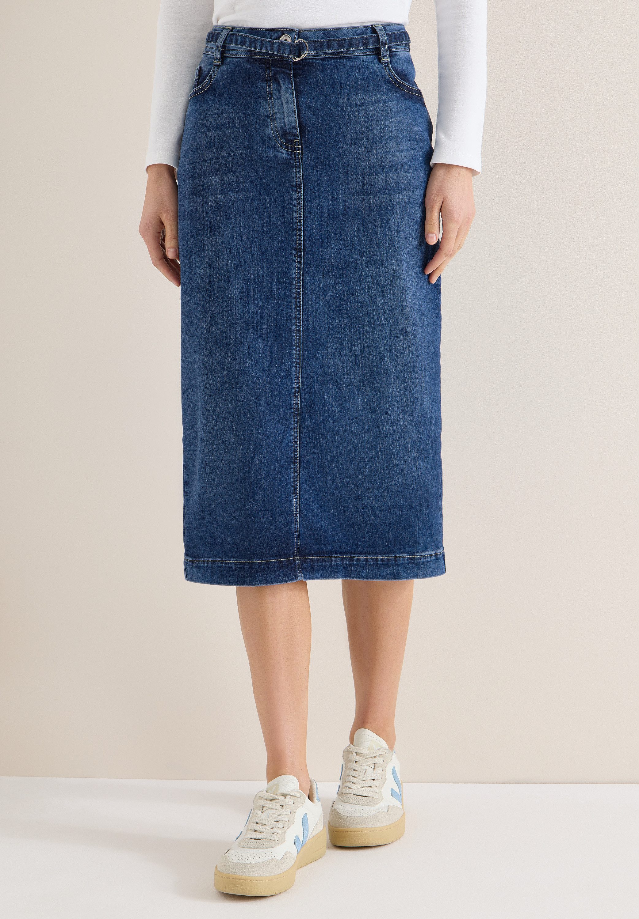 CECIL Maxirock Middle Waist