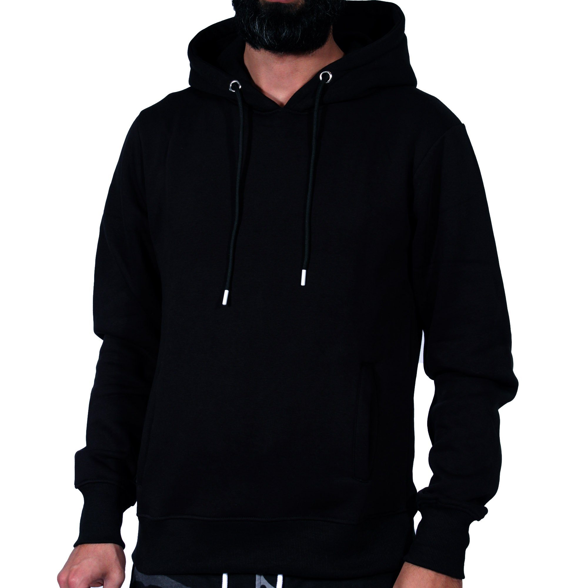 Banco Kapuzenpullover Pullover mit Kapuze Kängurutasche Hoodie Kapuzenpullo günstig online kaufen