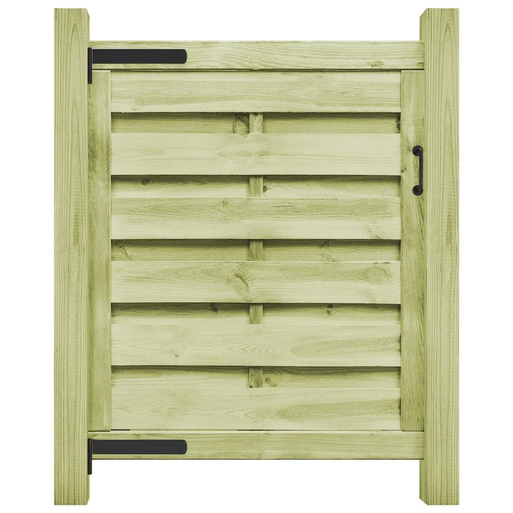 vidaXL Gartentor Gartentor Kiefernholz Imprägniert 100x100 günstig online kaufen