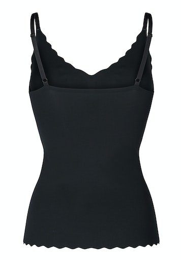 Skiny Unterhemd Micro Essentials elastisch, herausnehmbare Pads, BH-Hemd, mit Unsichtbar-Effekt