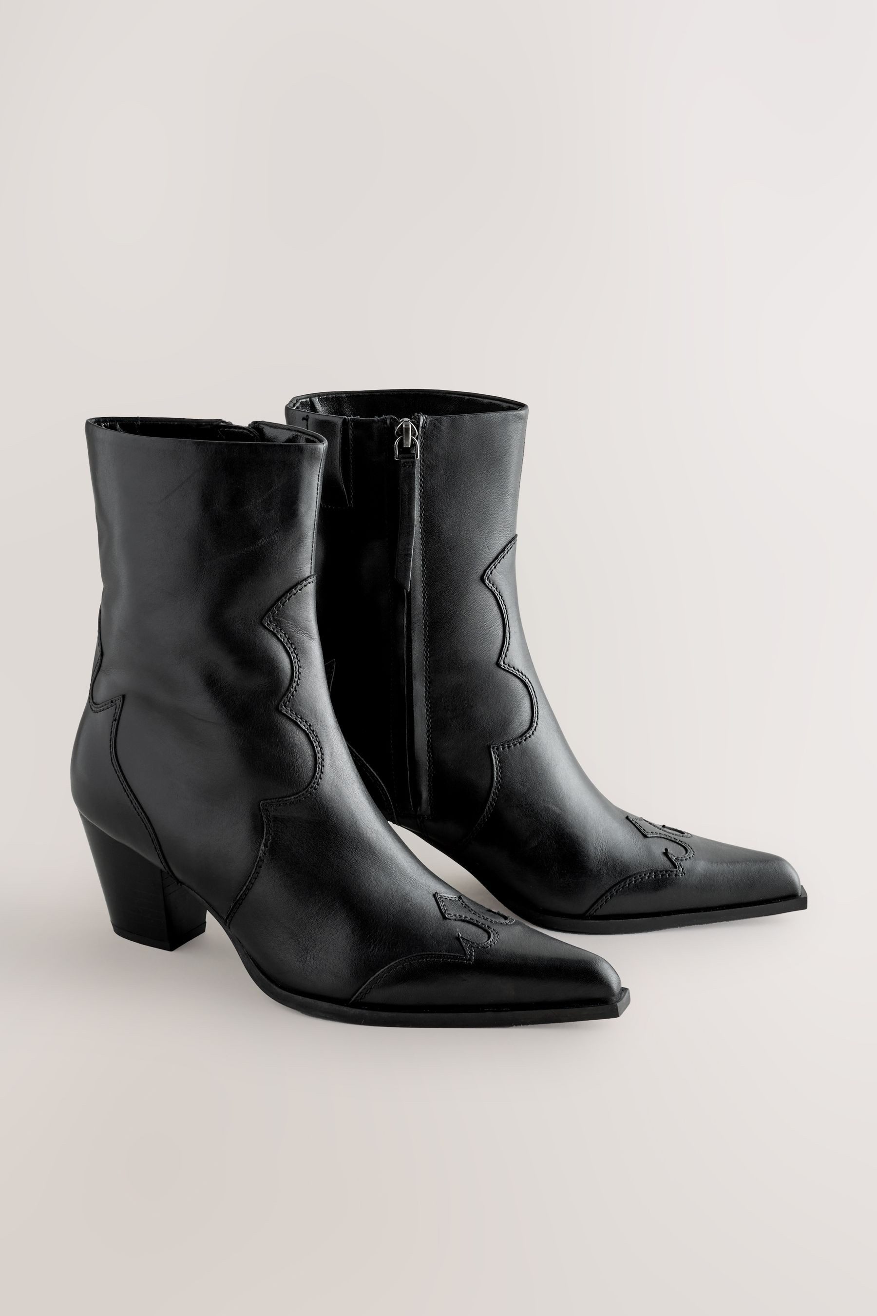 Next Signature Premium Spitze Cowboystiefel aus Leder Westernstiefel (1-tlg)