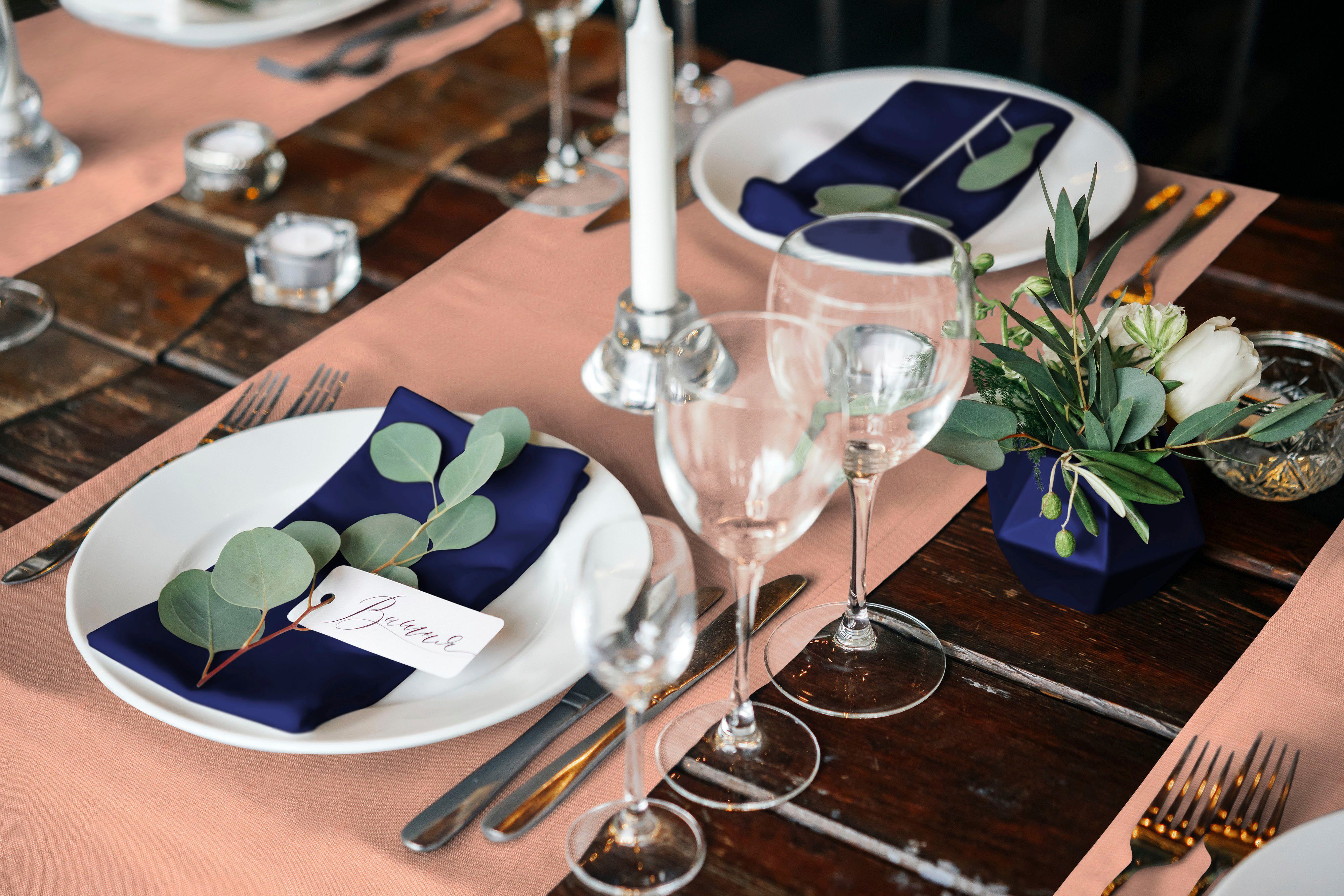 Adam Platzset Tischset Eden, (17-St), Made in Germany, für 8 Personen