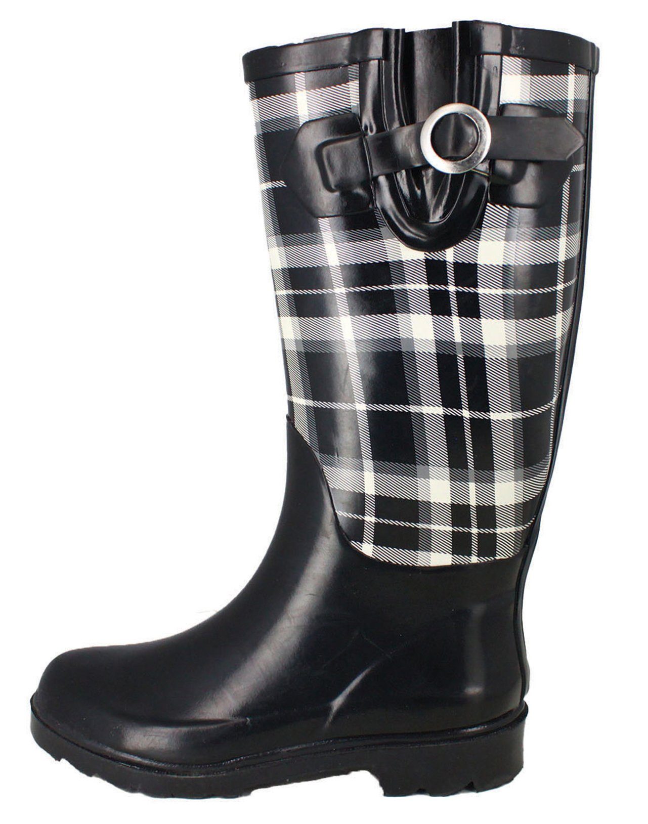 Beck Damen Gummistiefel Pepita Gummistiefel (wasserdichter Stiefel, für tro günstig online kaufen