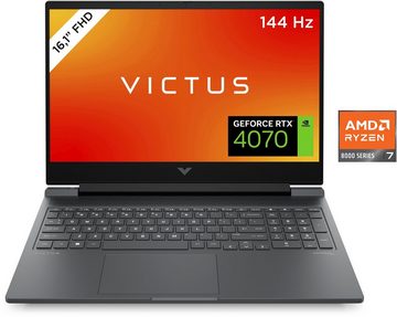 HP VICTUS 16-s1078ng Gaming-Notebook (40,9 cm/16,1 Zoll, AMD Ryzen 7 8840H, GeForce RTX 4070, 1000 GB SSD)