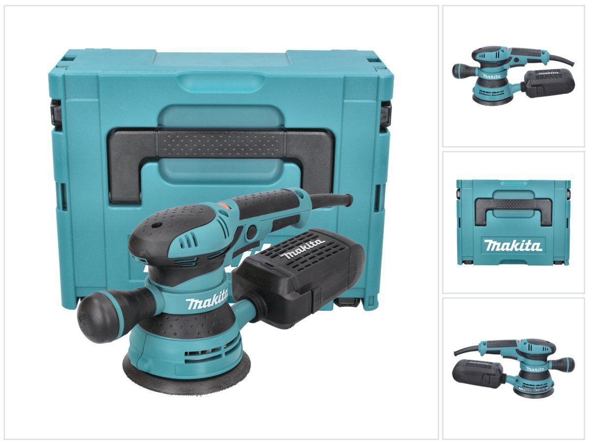 Makita Exzenterschleifer BO 5041 K 300 W Exzenterschleifer / Schleifmaschine Solo im Makpac