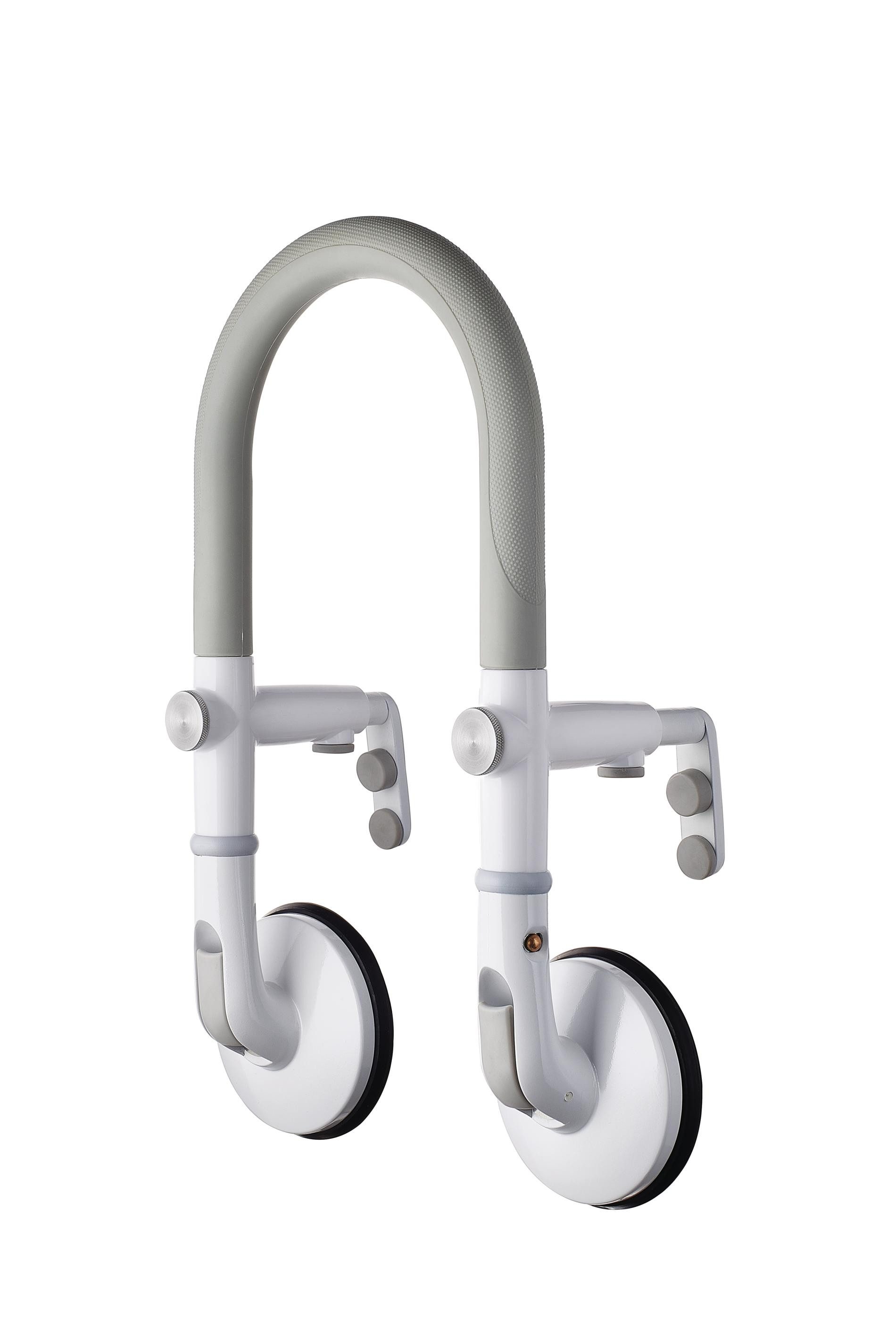 Ridder Badaccessoire-Set Badewannen-Einstiegshilfe Rob, mit Saugern weiß günstig online kaufen