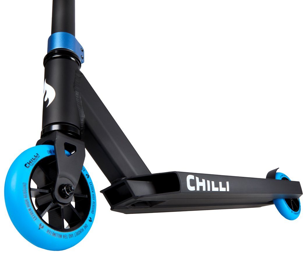 Chilli Pro Scooter Stuntscooter Chilli Pro Base Stunt-scooter H=82cm schwarz / blau