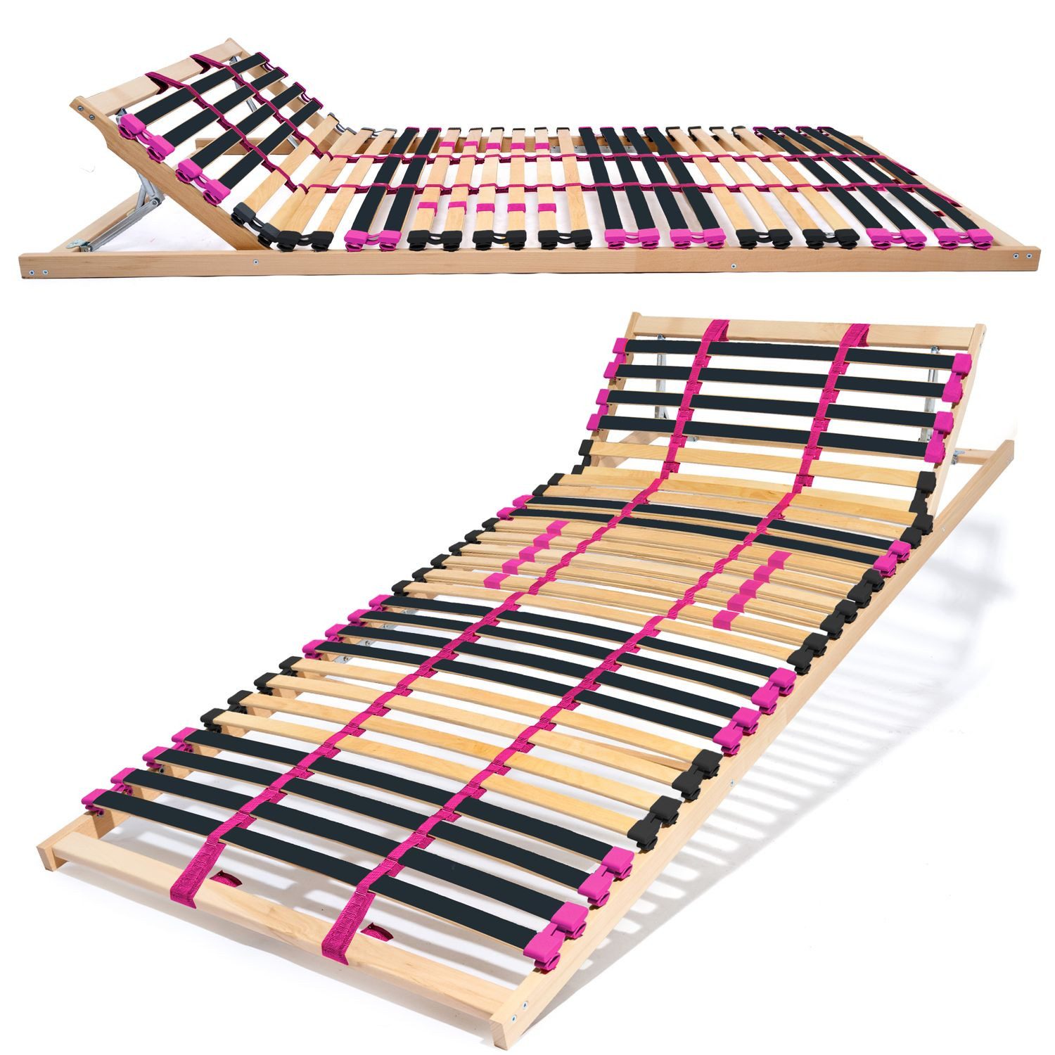 Lattenrost PINK DREAM, Coemo, Kopfteil manuell verstellbar, Fußteil nicht v günstig online kaufen