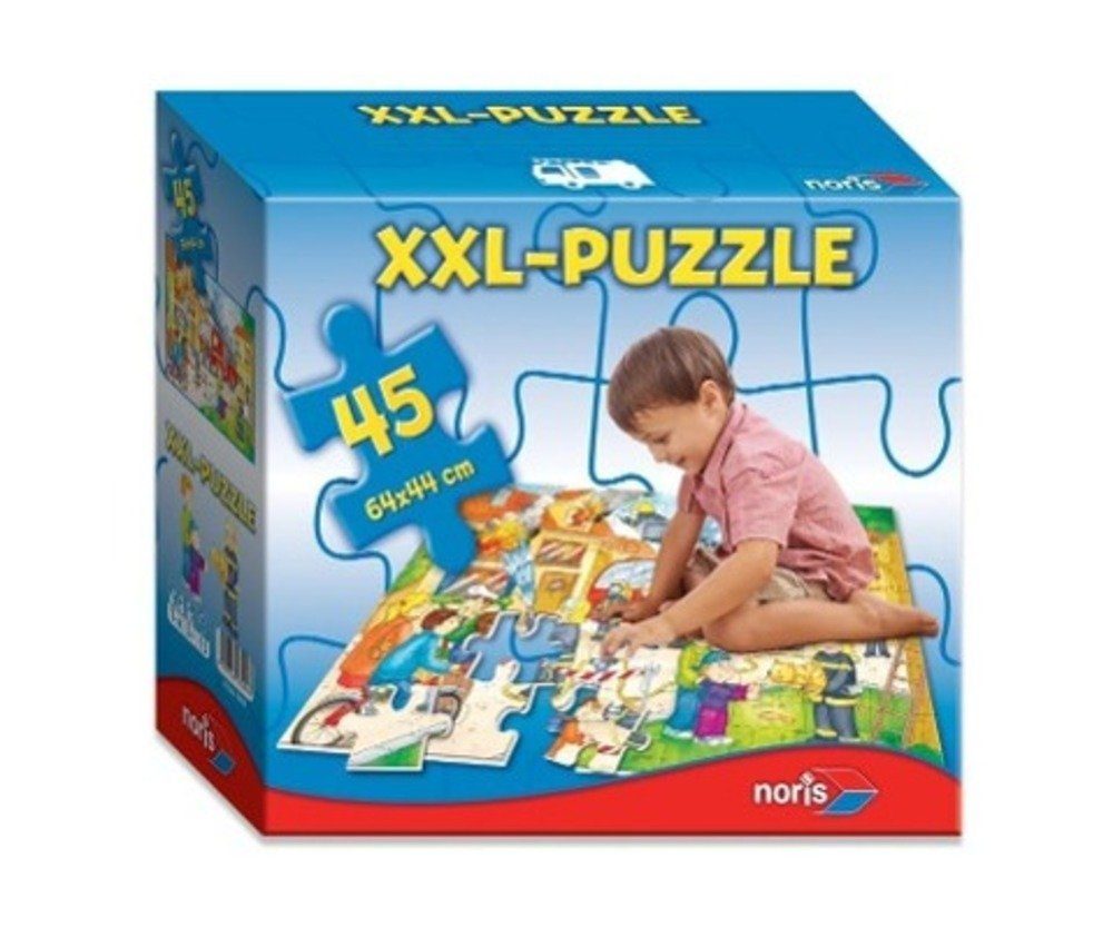 Noris Puzzle Puzzleteile Feuerwehr, Riesenpuzzle tlg. 45 45