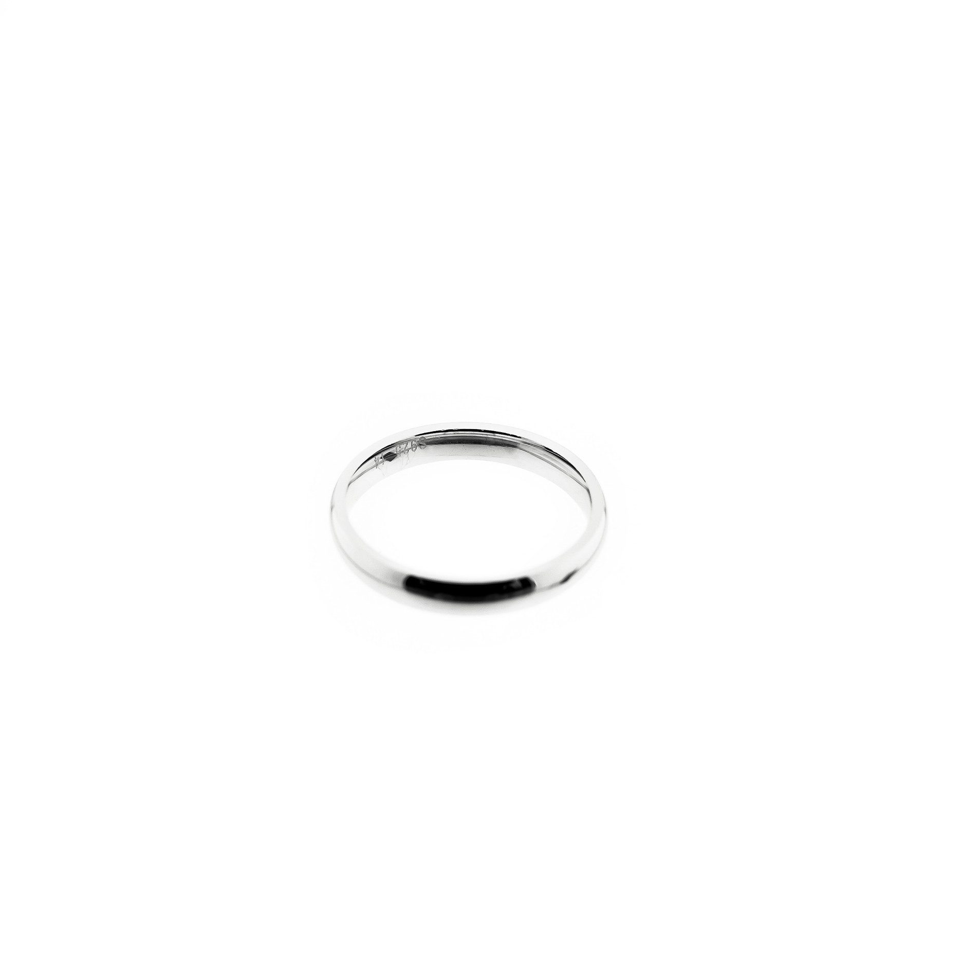 Silberring für Damen stilvolles Modestück mit schlichtem Design aus Silber 925