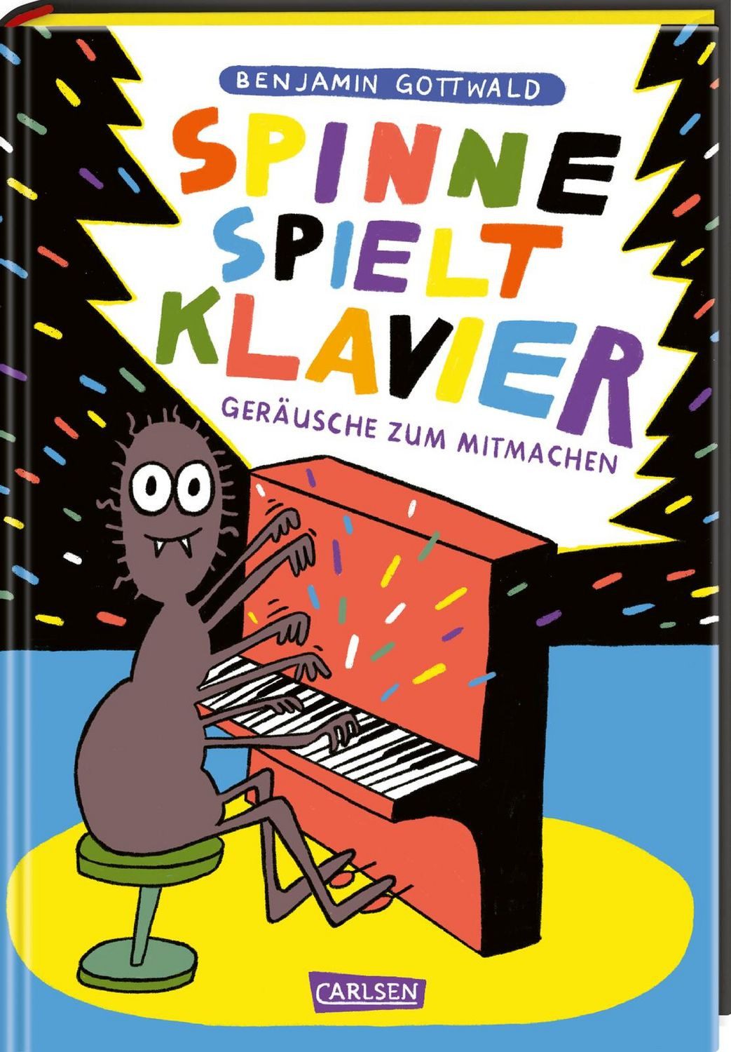 Spinne spielt Klavier / Benjamin Gottwald
