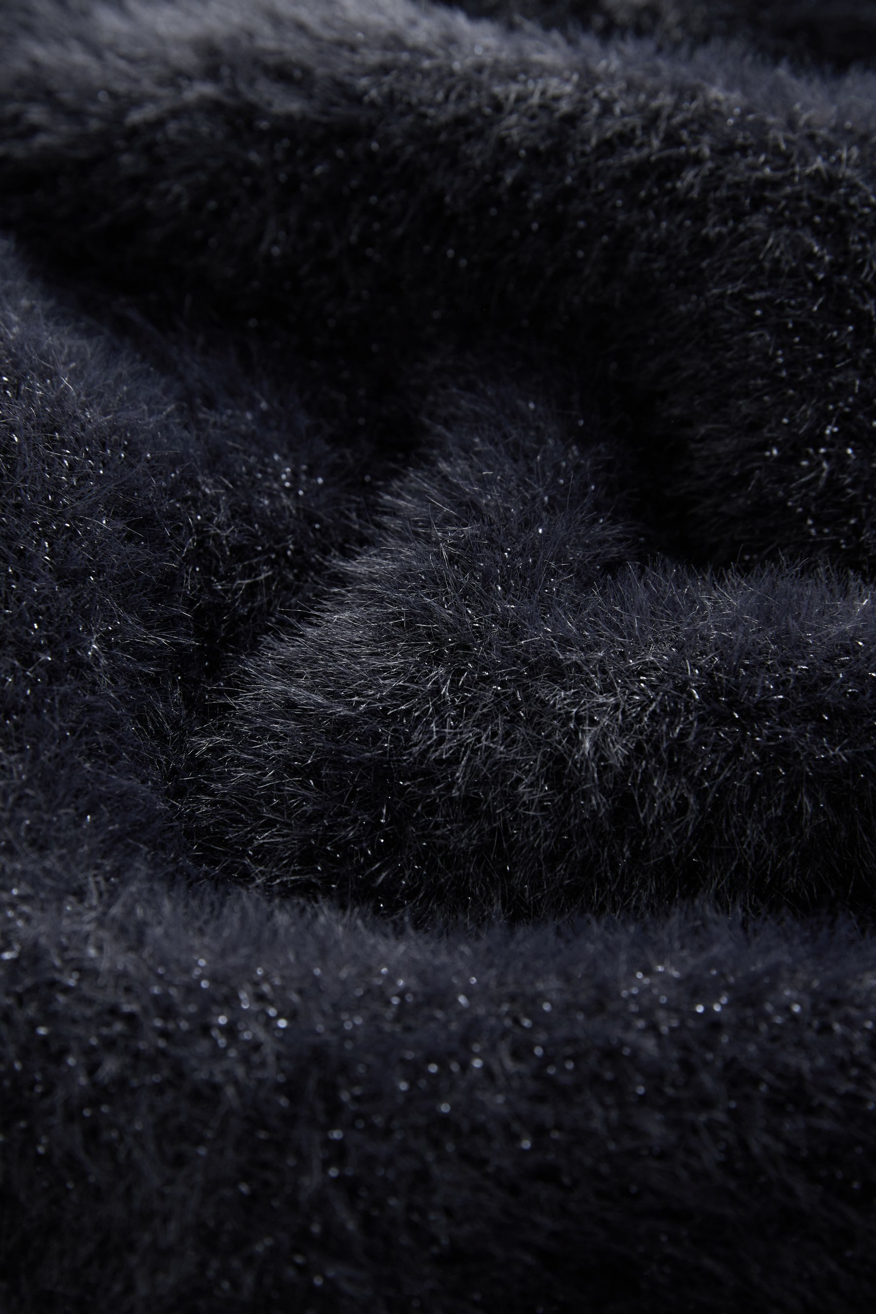 Next Kurzarmpullover Flauschiges, kurzärmeliges Oberteil (1-tlg)