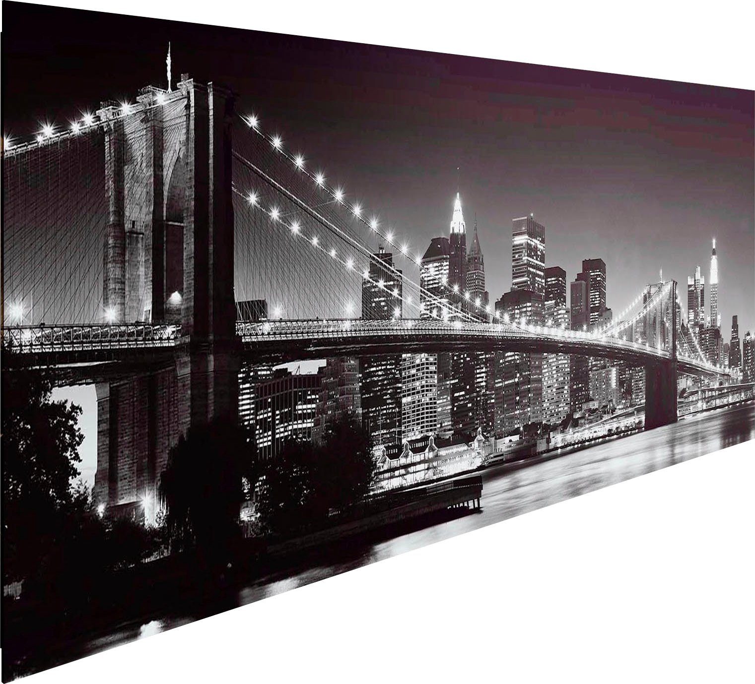 52x156 Deco bridge York Reinders! Panel Holzbild - New brooklyn