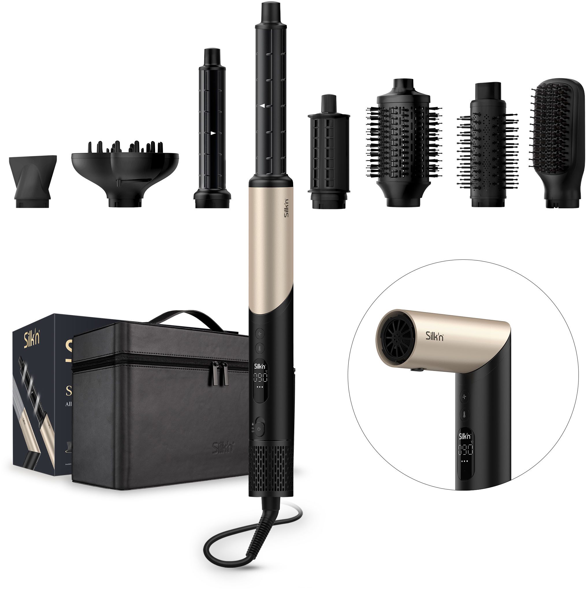 Silk'n Multihaarstyler Multihaarstyler SilkyAirFlex, 8in1