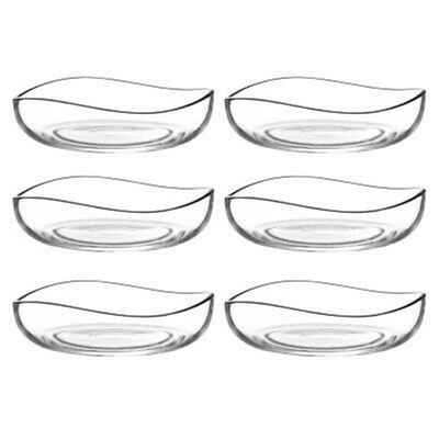 LAV Dipschale Glasschalen-Set 6 tlg VIRA 195ml, Servierschalen, Dips, Snacks, Glas