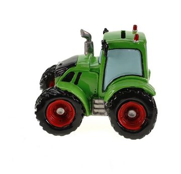 Kremers Schatzkiste Spardose Spardose grüner Traktor 17 cm Bauernhof Träcker Sparschwein Landwirt