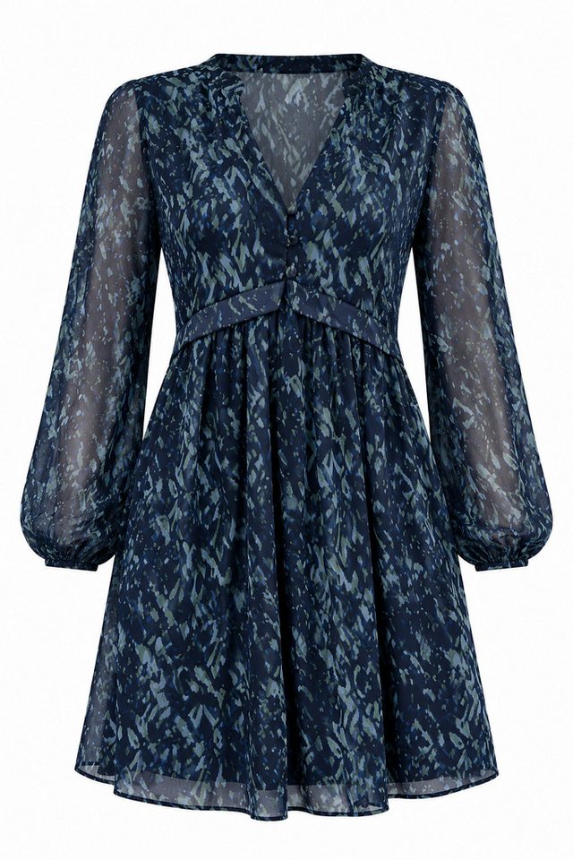 Freeman T. Porter Cocktailkleid Raves Abstract - Elegantes Minikleid mit abstraktem Muster für Damen