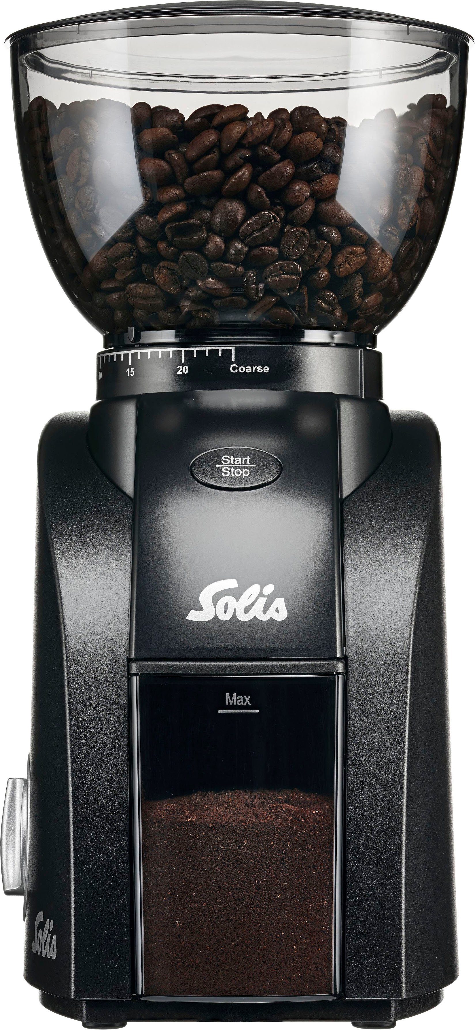 SOLIS OF SWITZERLAND Kaffeemühle Scala Zero Static, 135 W, Kegelmahlwerk, 300 g Bohnenbehälter – Bild 2 von 5