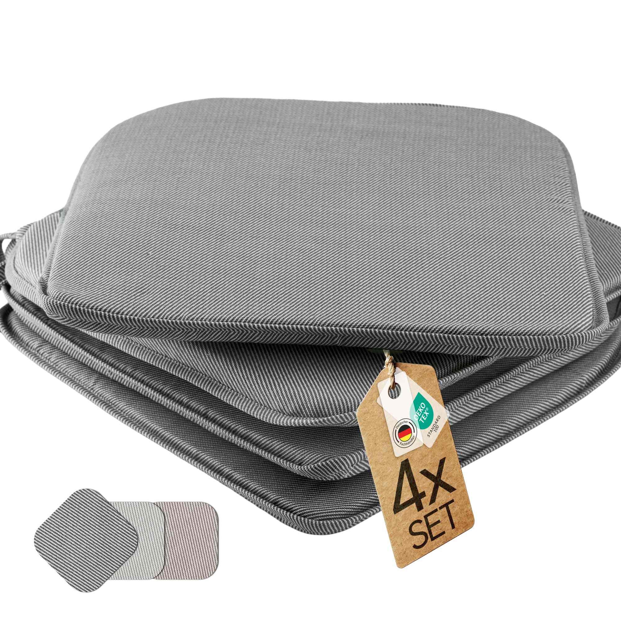 etérea Himmlische Qualität Sitzkissen etérea Streifen Sitzkissen Stuhlkissen Indoor &