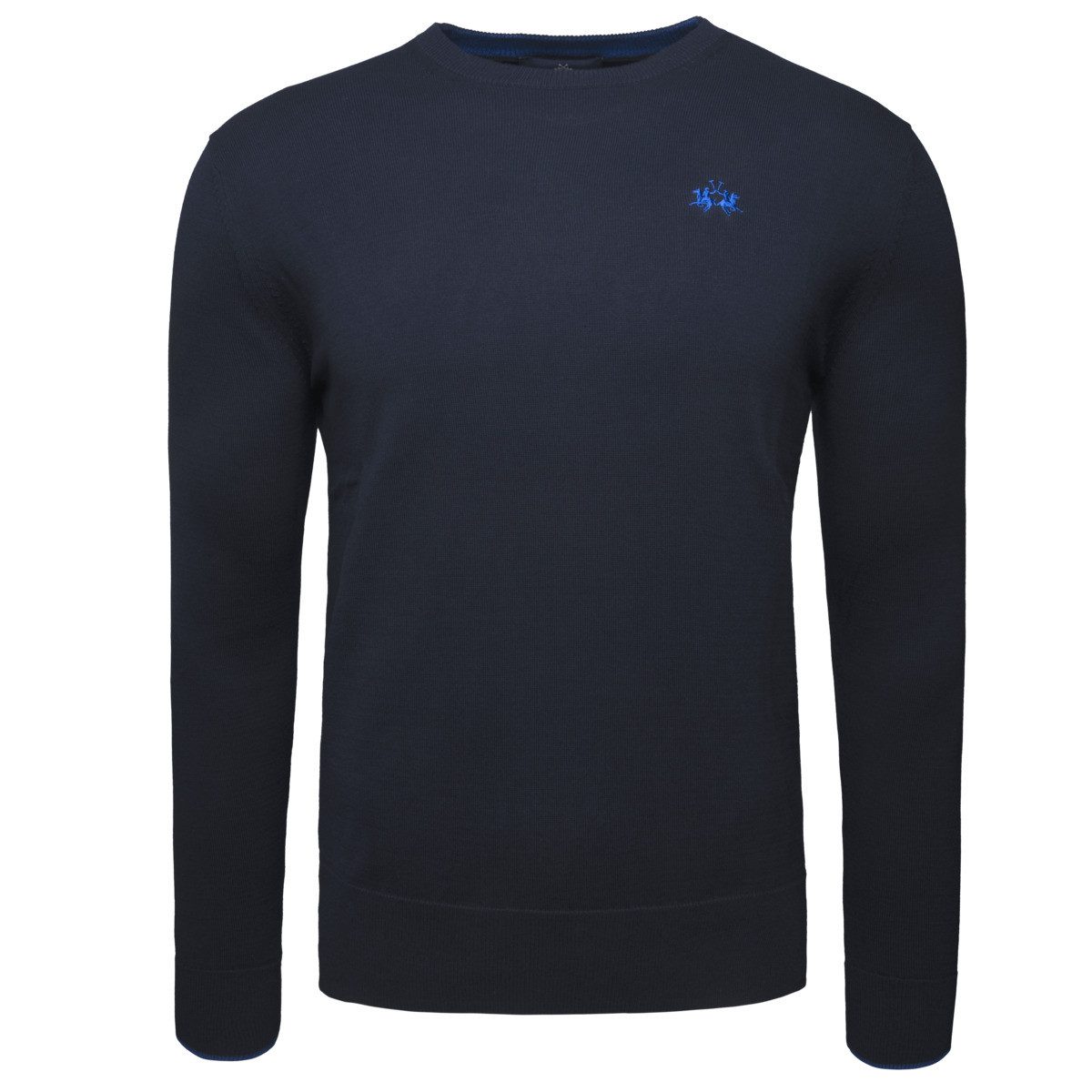 La Martina Rundhalspullover MAS010 Herren Hoodie, Sweatshirt, Pulli, Strickpullover, Hoody