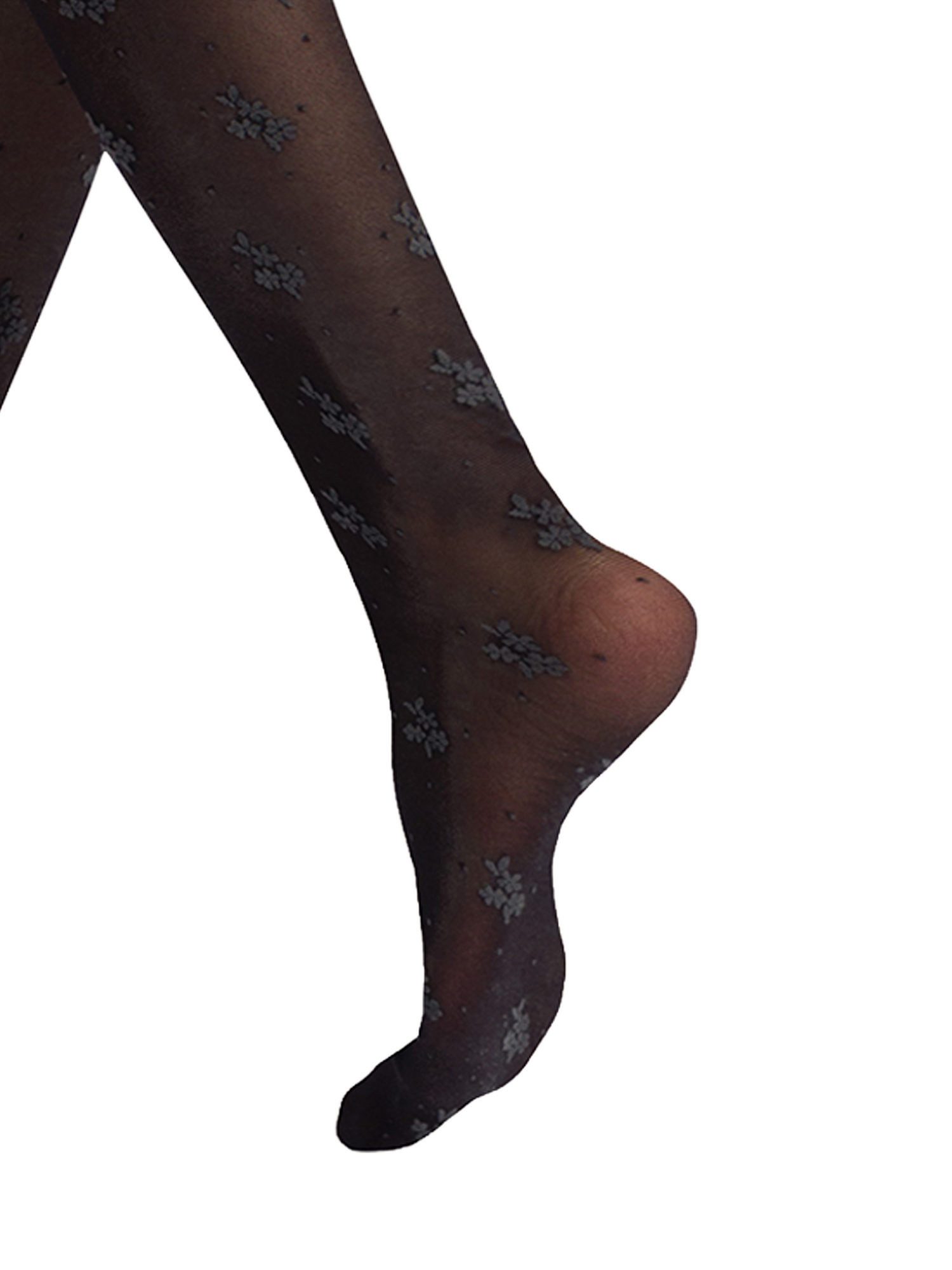KUNERT Strumpfhose Romantic Love 30 DEN (1 St) Strumpfhose mit Blümchenmusterung