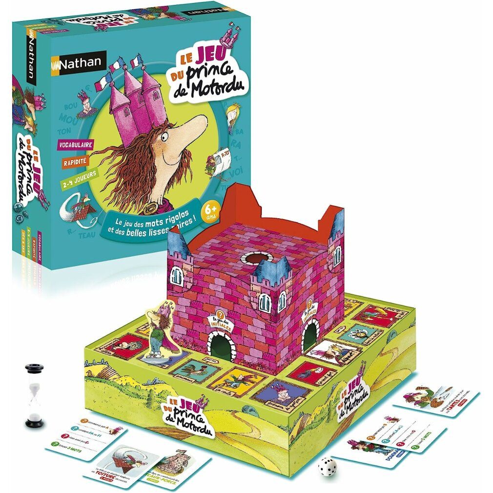Nathan Spiel Tischspiel The Prince of Motordu Game (FR)
