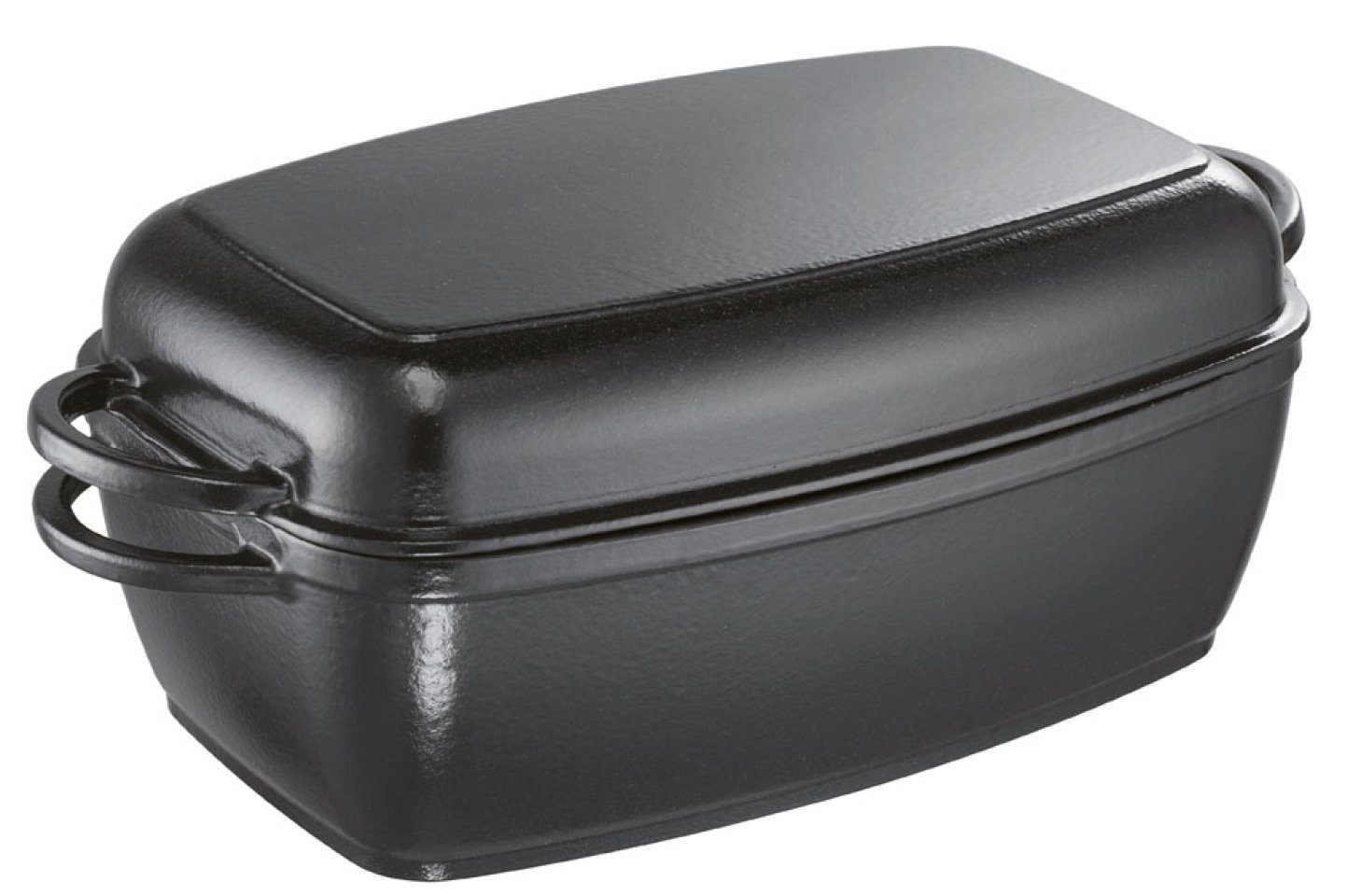 SCHULTE-UFER Кастрюли жаровни Rustika, Gusseisen (Einzelprodukt, 2-tlg., 21 cm x 32 cm x 10 cm), backofengeeignet, induktionsgeeignet