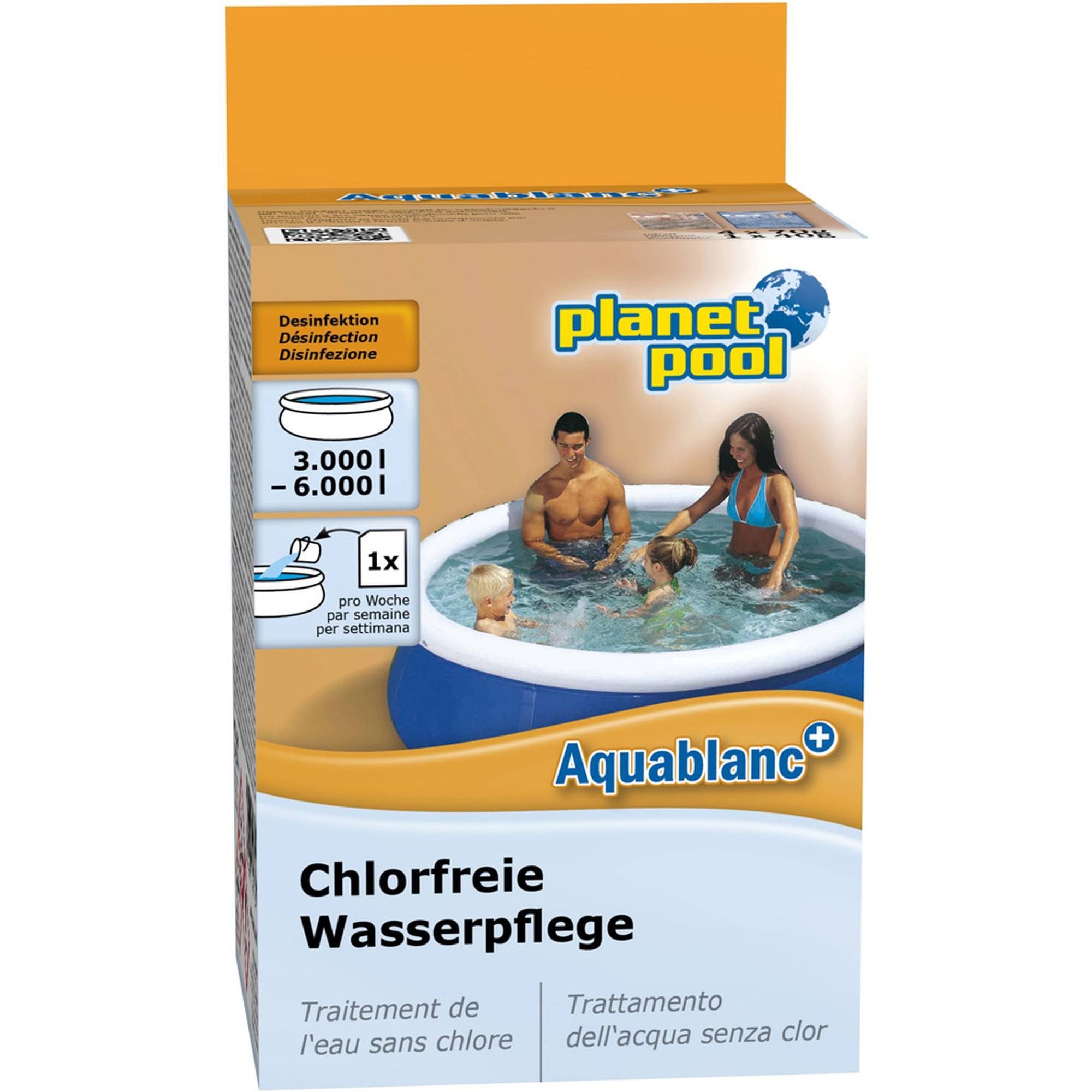 Poolpflege PLANET POOL Aquablanc+ Wasserpflegeset
