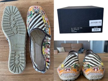 Dsquared2 DSQUARED2 DEADSTOCK YAKUZA ICONIC ESPADRILLES SHOES SLIPPERS SNEAKERS Sneaker