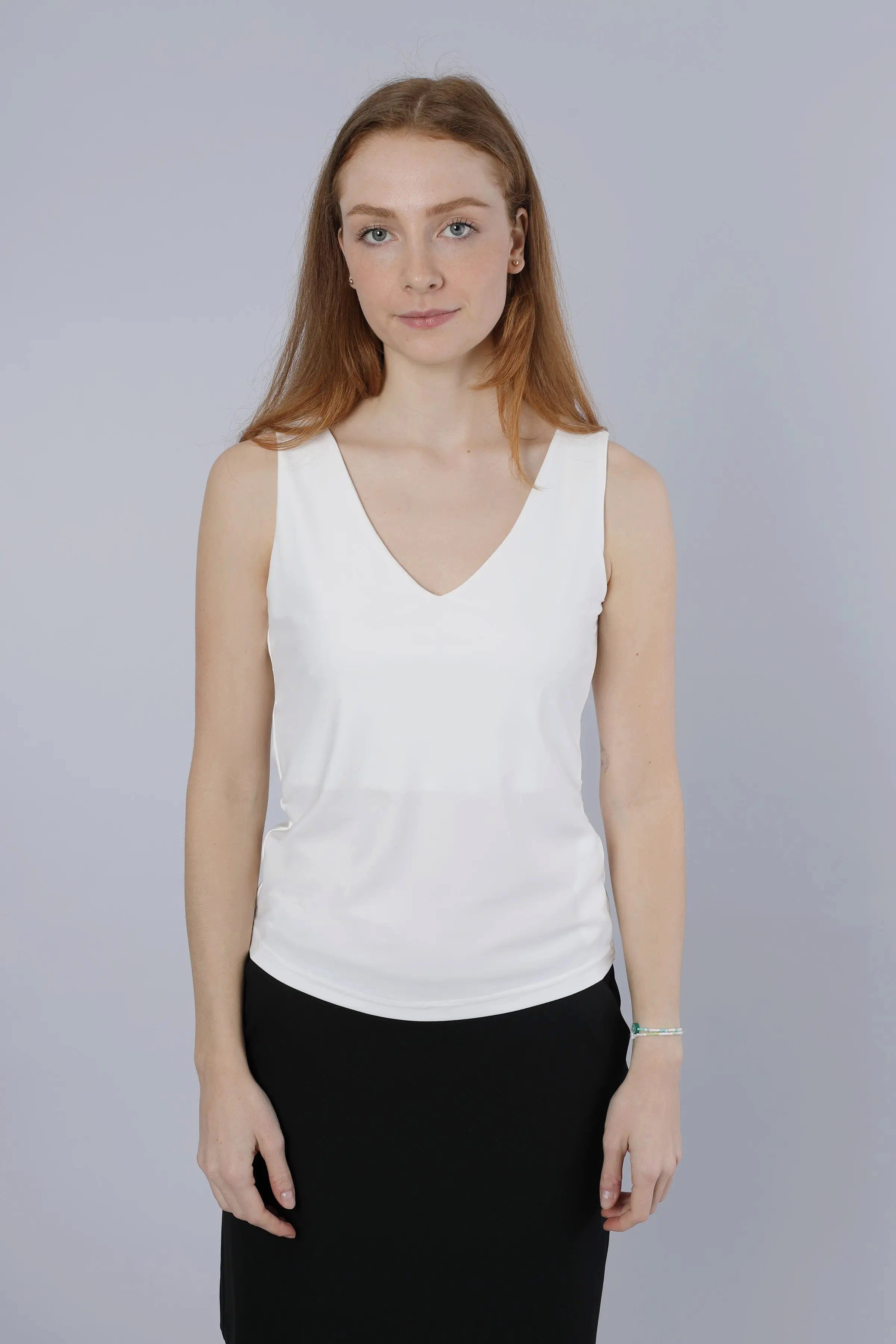 NADINE H Blusentop Kurzes Top OFFWHITE günstig online kaufen
