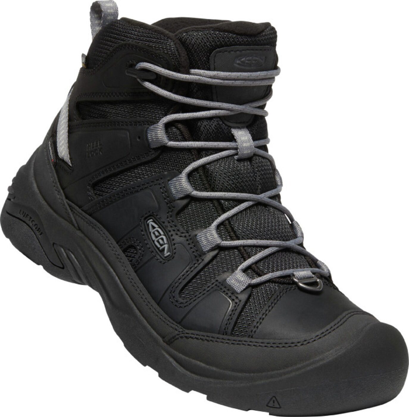 Keen CIRCADIA MID POLAR M-BLACK/STEEL GREY BLACK Wanderschuh