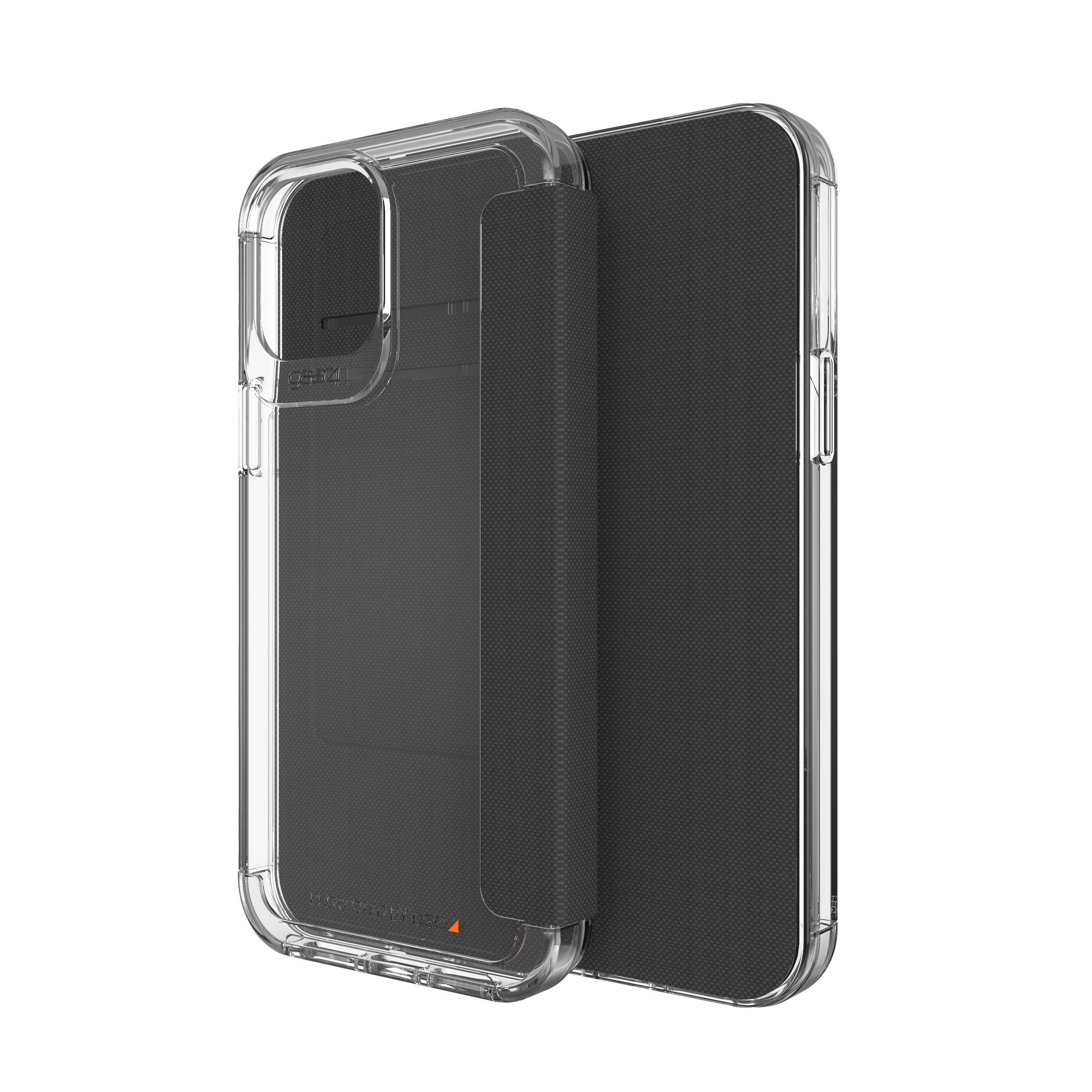 Gear4 Backcover Wembley Flip for iPhone 12 Pro Max clear