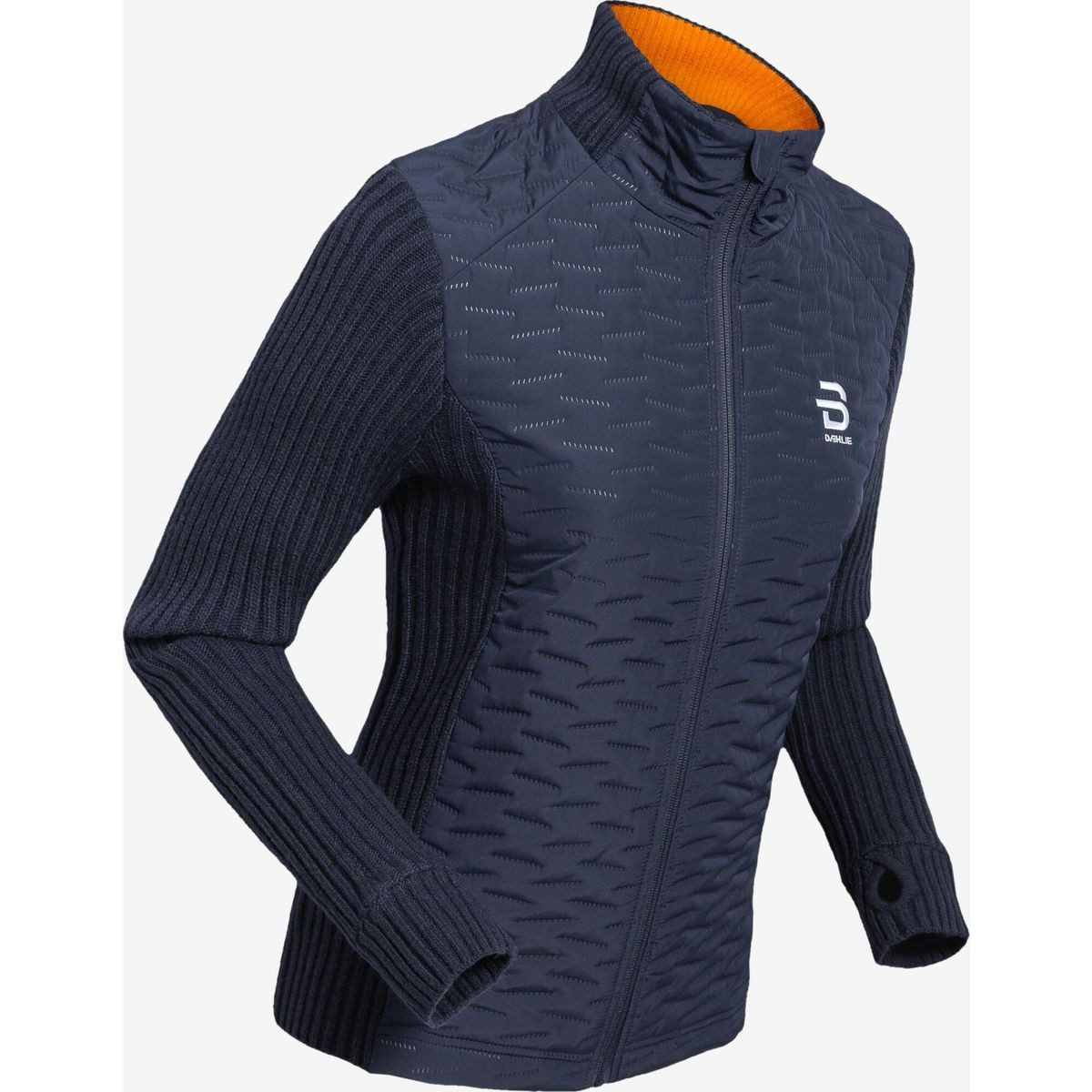 DAEHLIE Fleecejacke Full Zip Comfy Wmn Perfekte Midlayer-Jacke aus Merinowoll-Mix für Sport und Freizeit mit