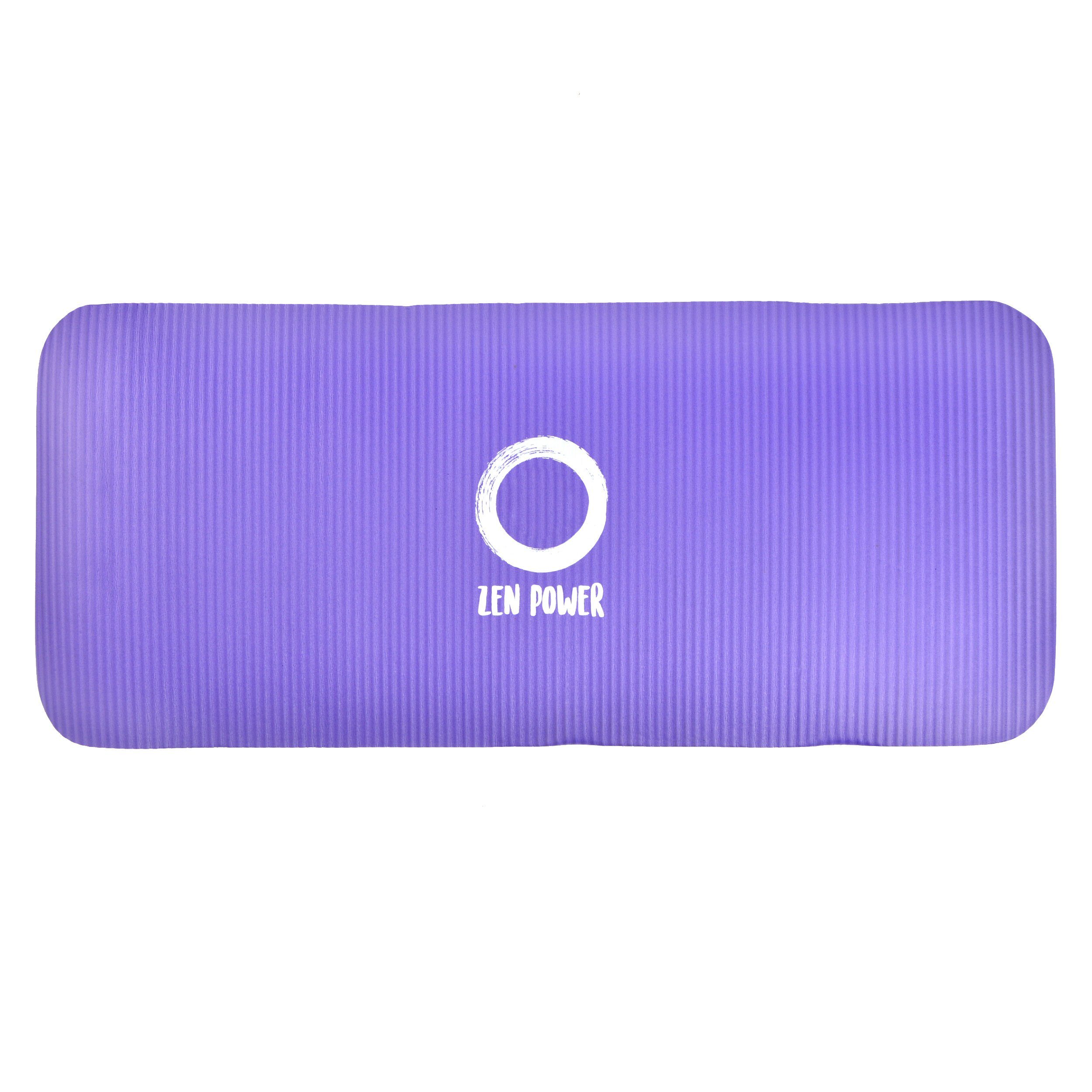 ZenPower Gymnastikmatte Knieschutzmatte Knie Pad, aus weichem NBR-Schaum - gelenkschonend & rutschfest