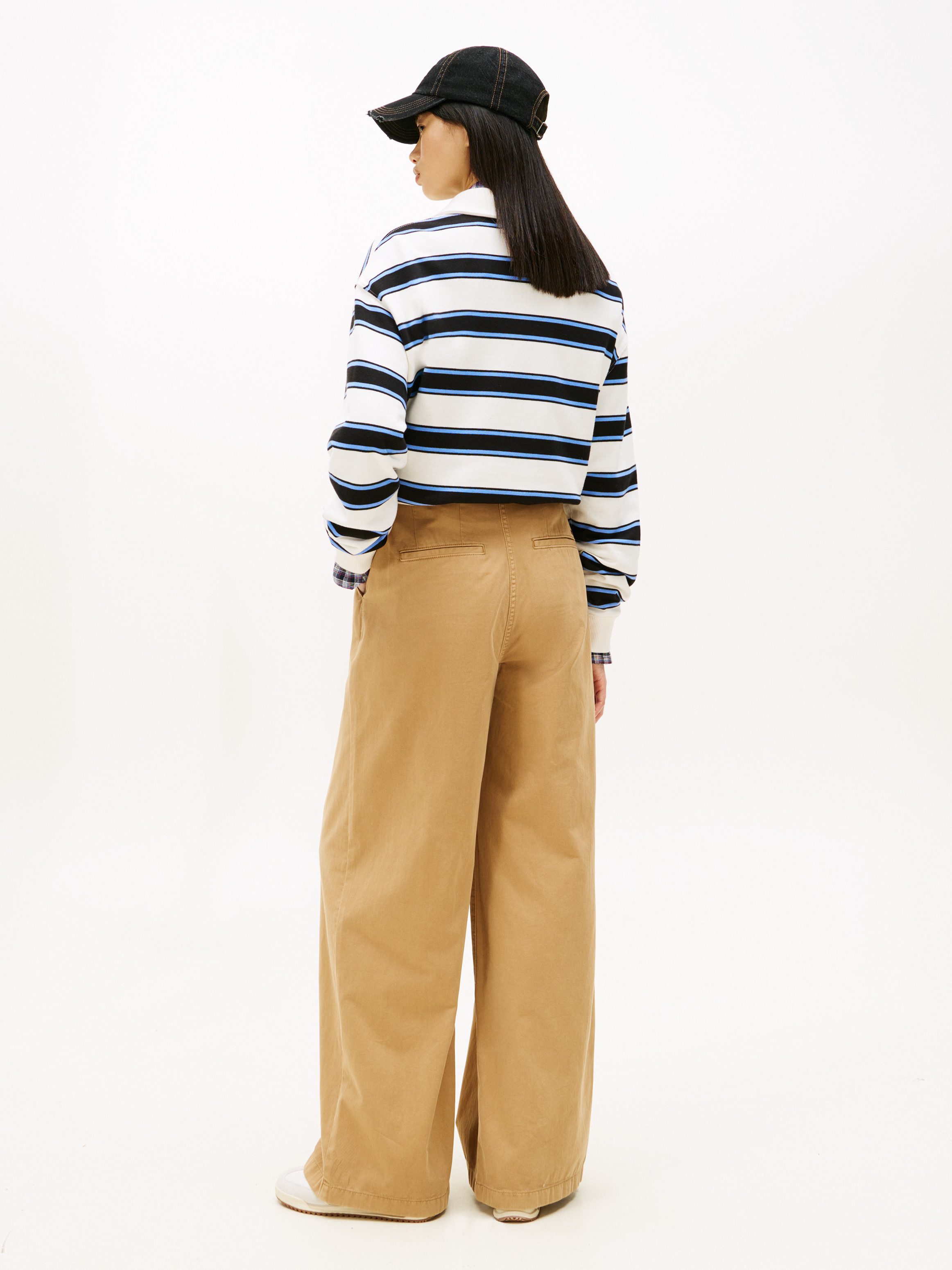 Tommy Jeans Chinohose TJW OVS WIDE LEG CHINO