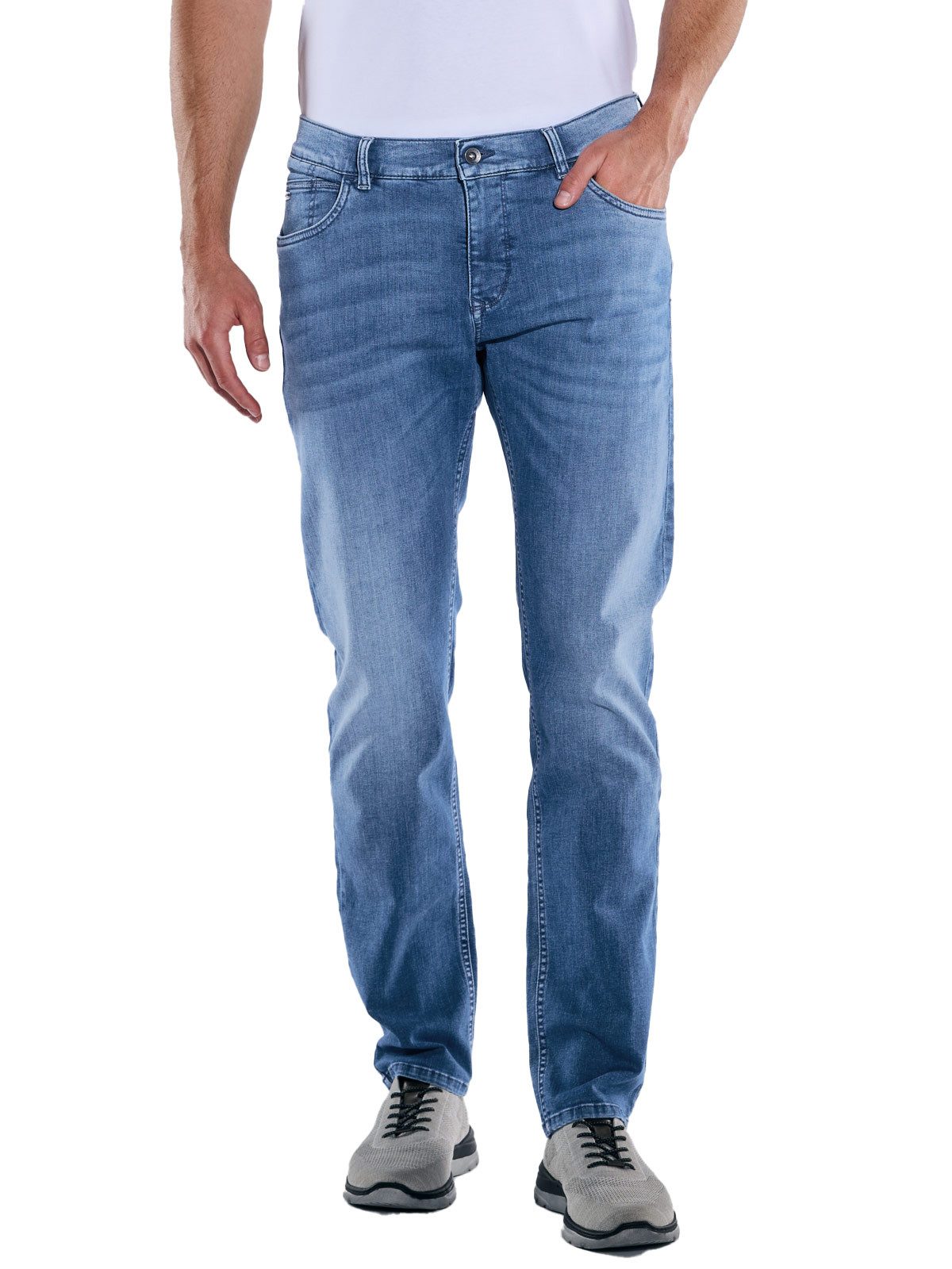Engbers 5-Pocket-Jeans engbers Herren Jeans regular, Hellblau günstig online kaufen