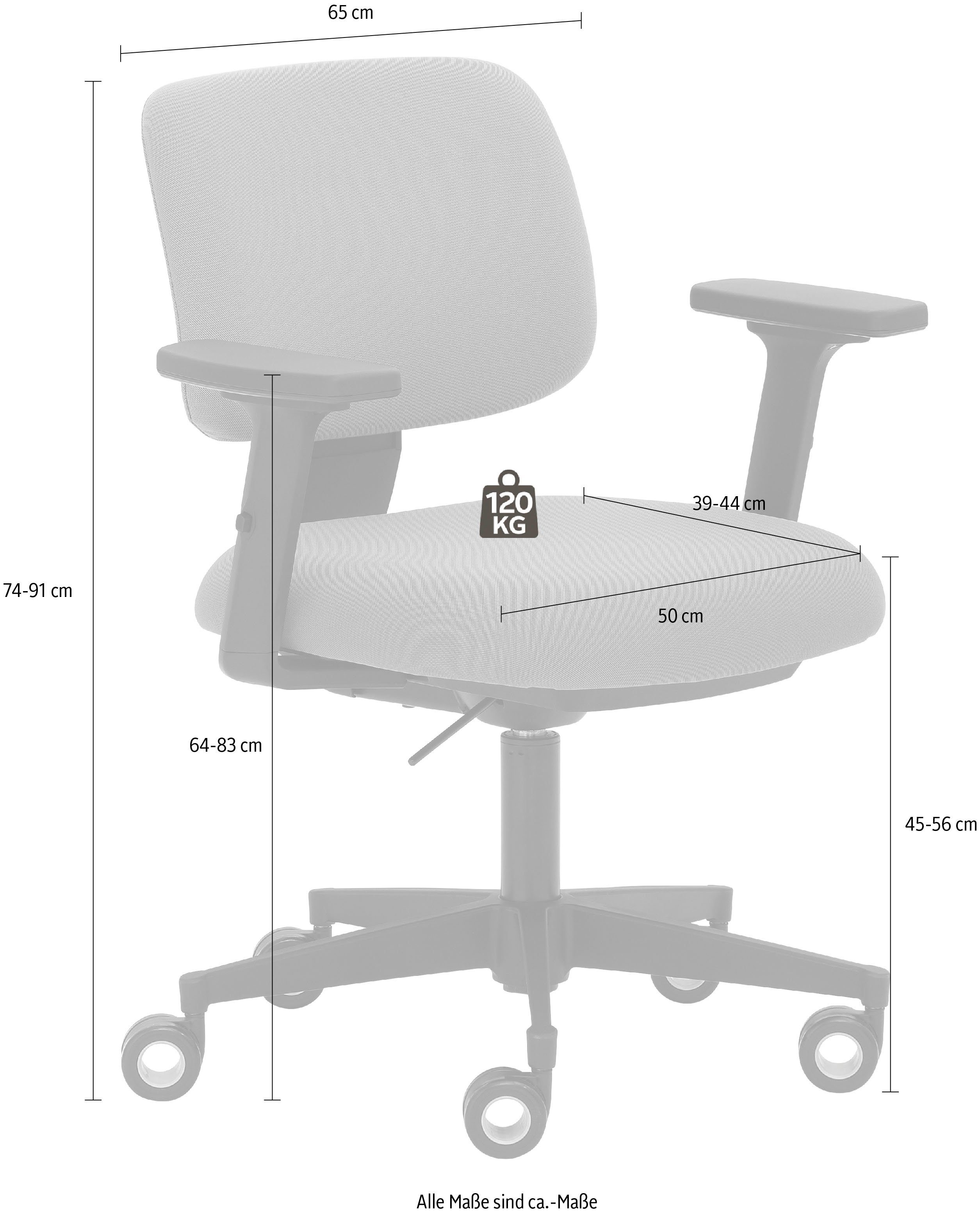 St), myMUSIC Mayer Sitzmöbel Bürostuhl (1 Grau Sitzen Dynamisches Grau |