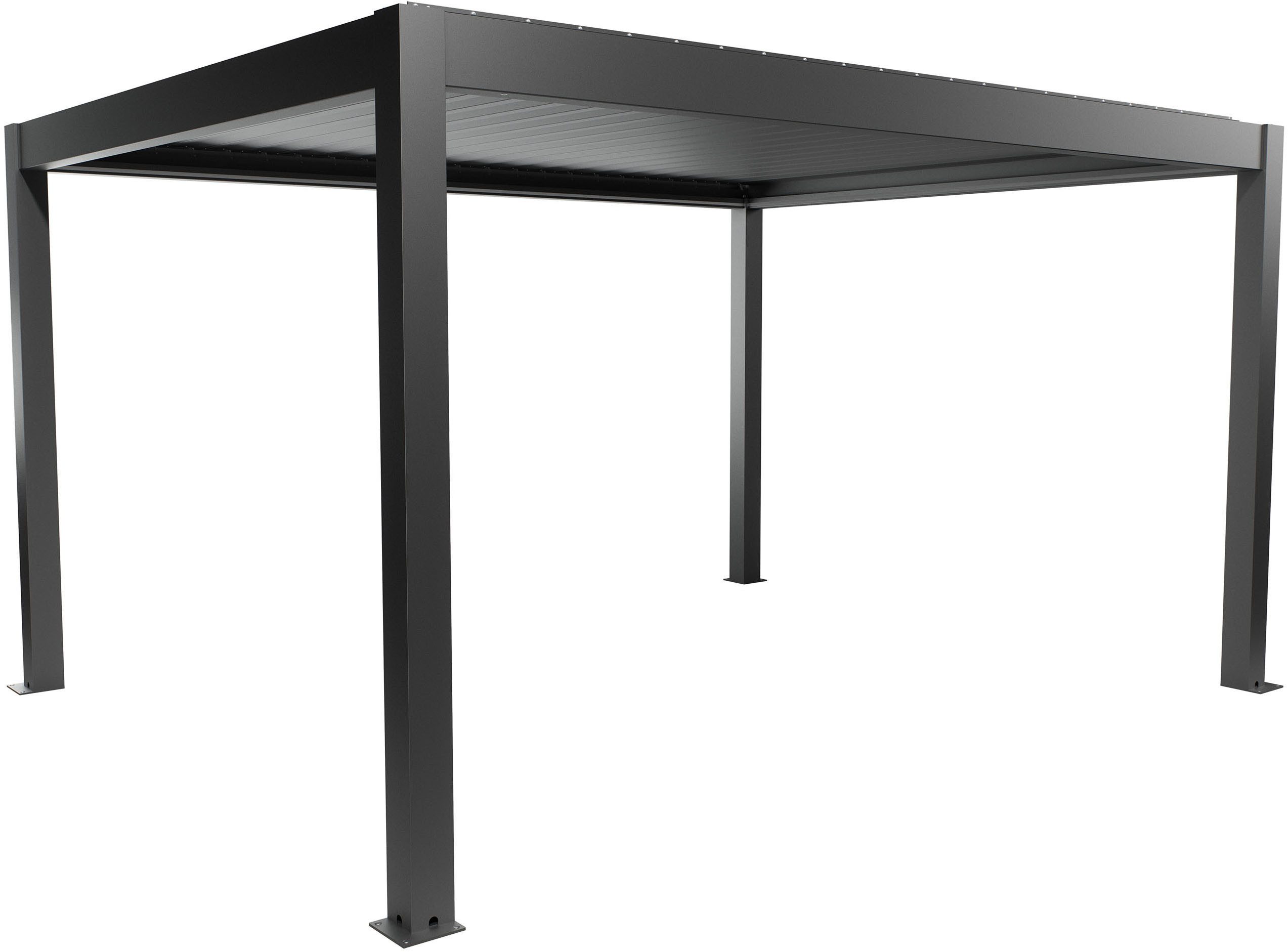 Biohort Pergola 4,5x3,5, verschiedene Farben, BxTxH: 460x367,5x264 cm, ausgezeichnet mit dem Red Dot Design Award