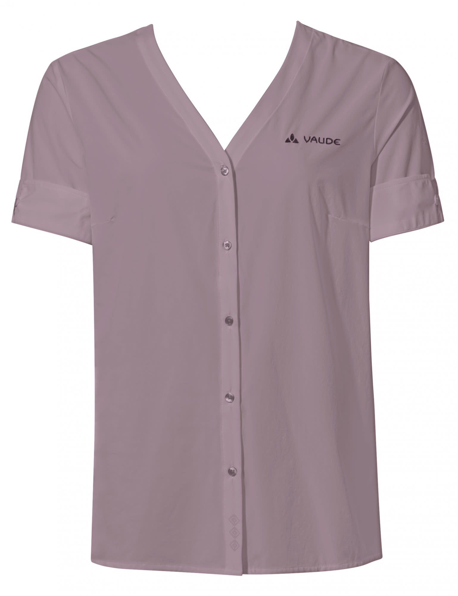 VAUDE T-Shirt Vaude Womens Skomer Shirt Iii Damen Kurzarm-Shirt Lilac Dusk | Hemden