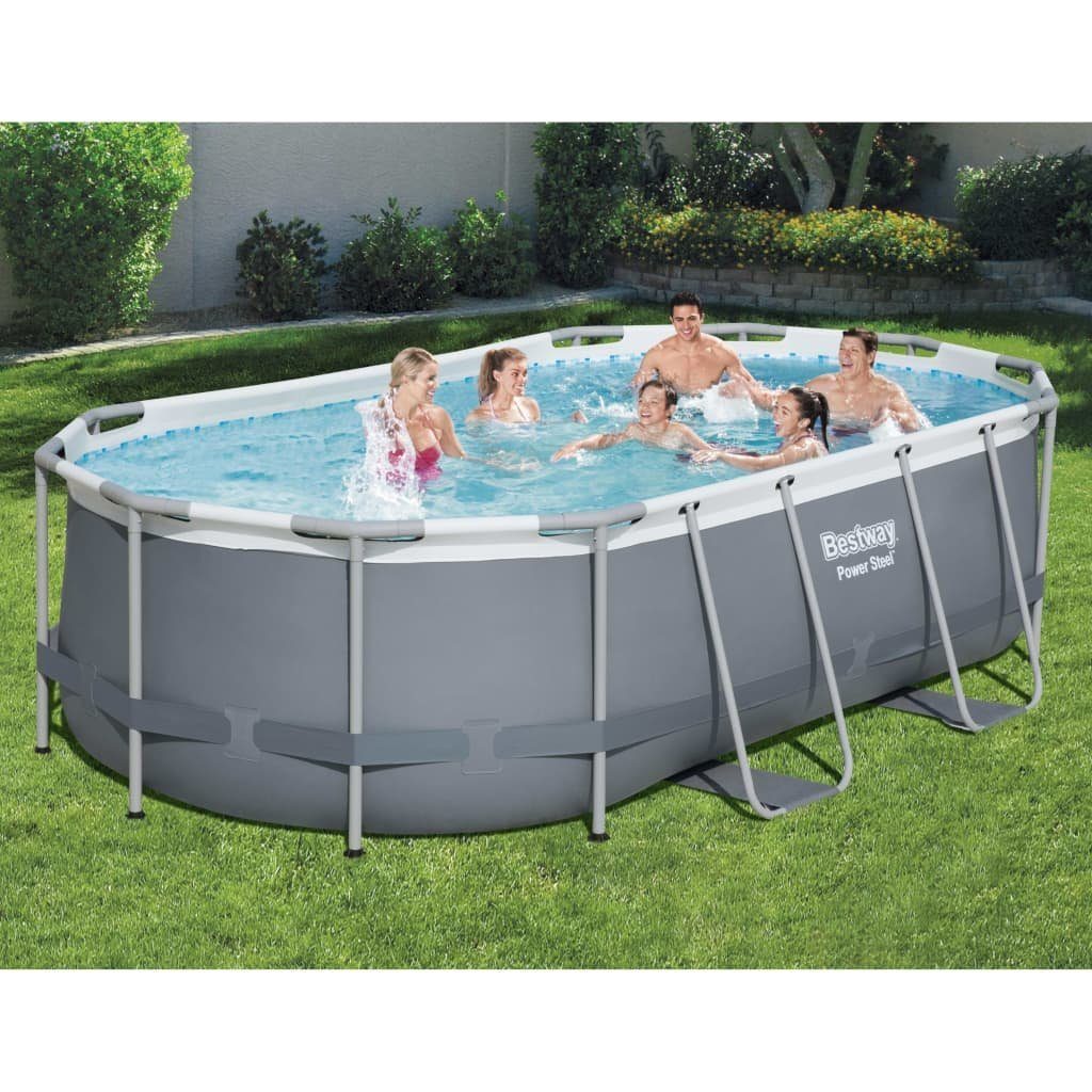 aufstellpool oval bestway