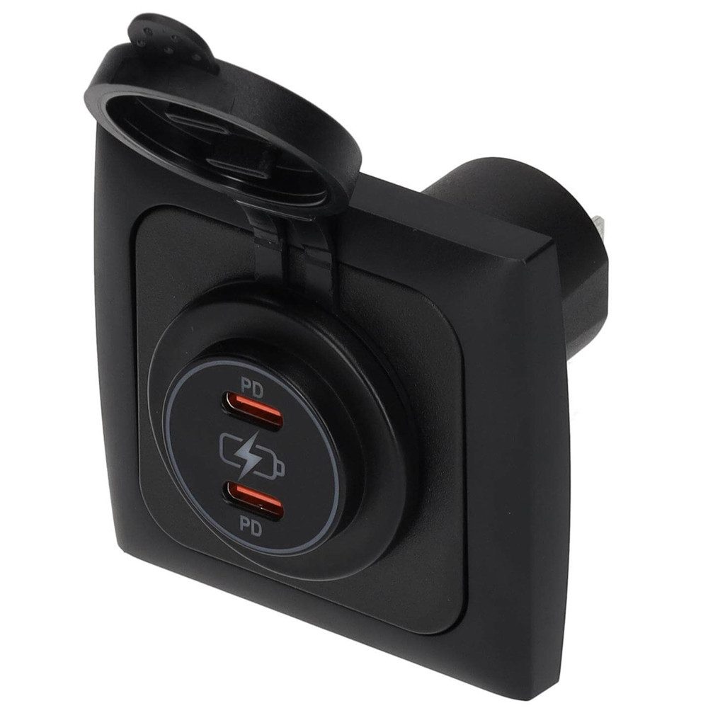HABA B.V. Steckdose C-Line Presto Inprojal CBE doppel USB-C Steckdose 12/24 Volt Wohnmobil