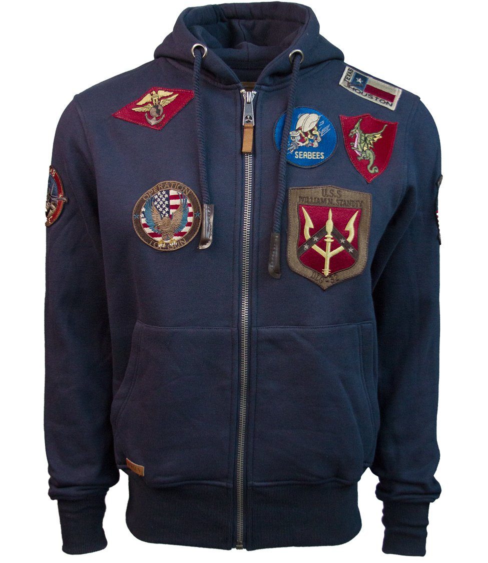 TOP GUN Sweatjacke TG20191057